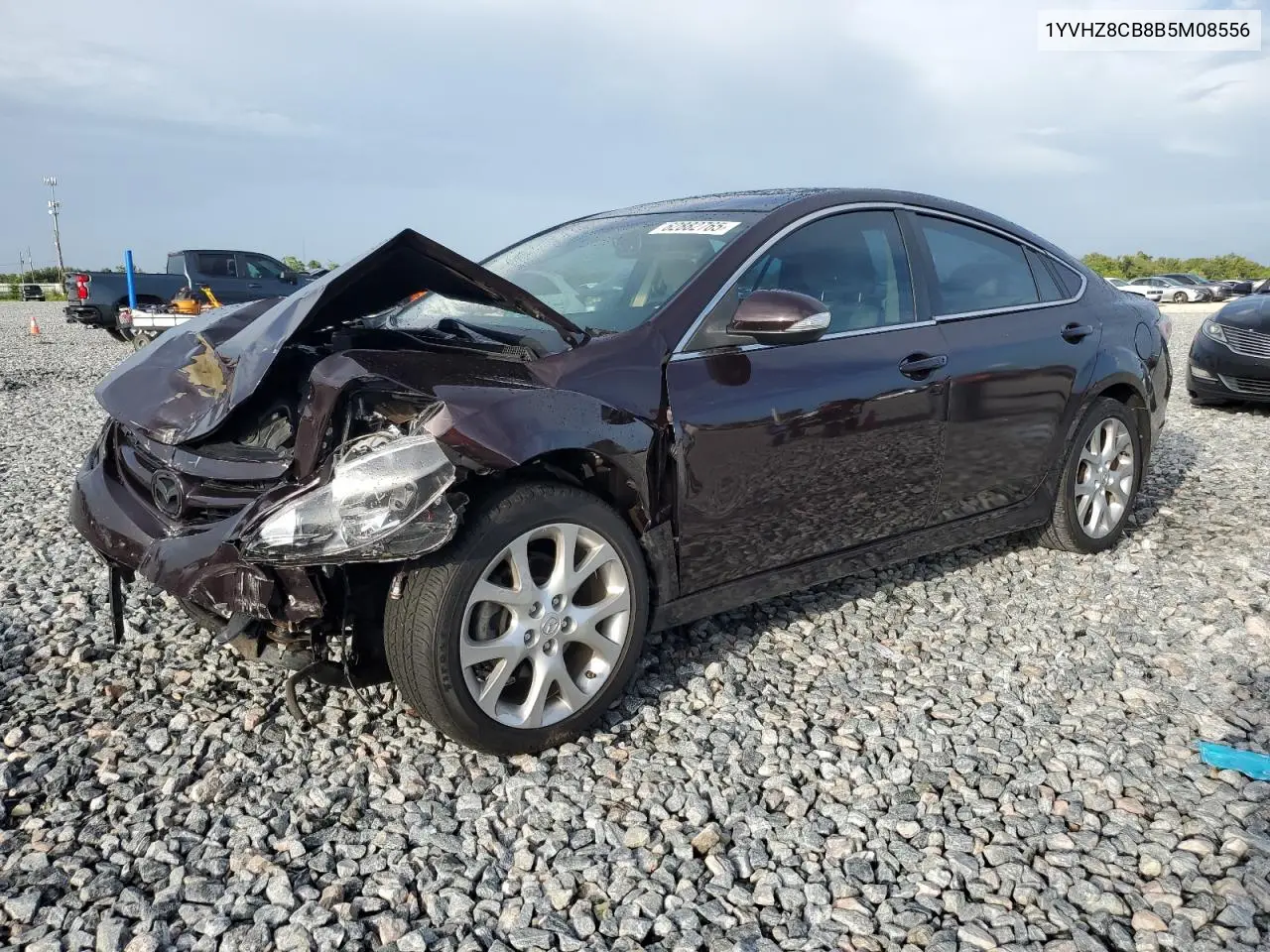2011 Mazda 6 S VIN: 1YVHZ8CB8B5M08556 Lot: 62882765