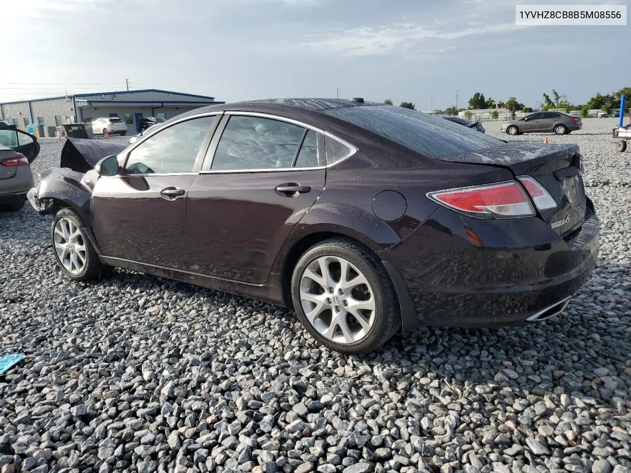 2011 Mazda 6 S VIN: 1YVHZ8CB8B5M08556 Lot: 62882765