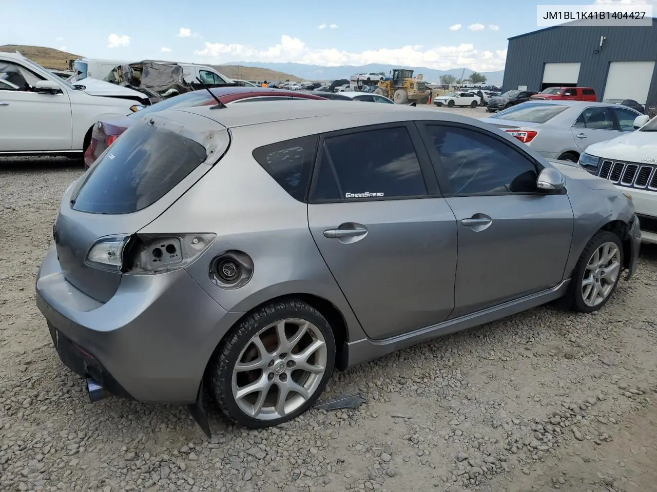2011 Mazda Speed 3 VIN: JM1BL1K41B1404427 Lot: 63159985