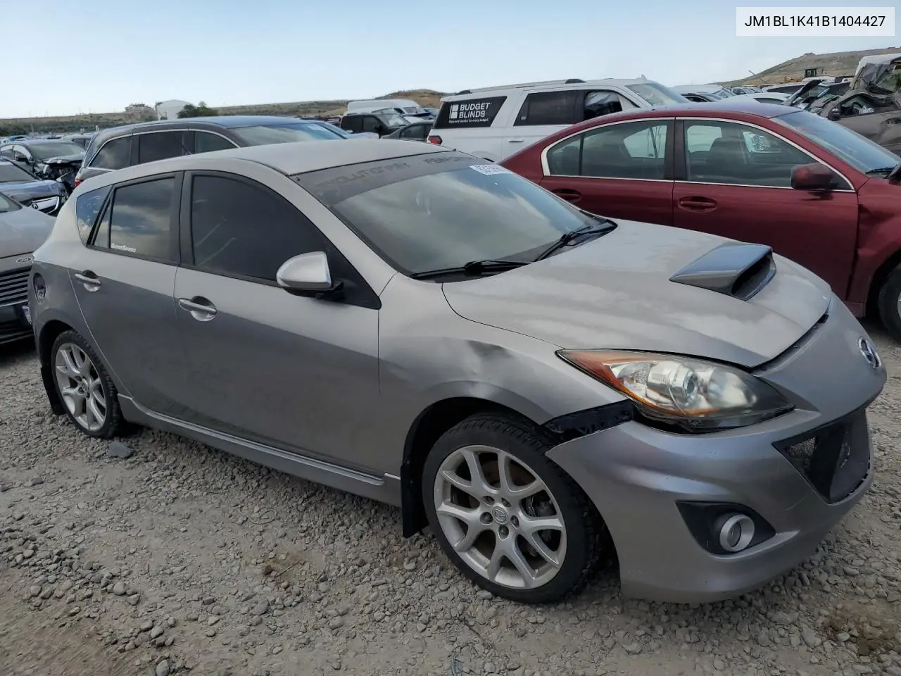 2011 Mazda Speed 3 VIN: JM1BL1K41B1404427 Lot: 63159985