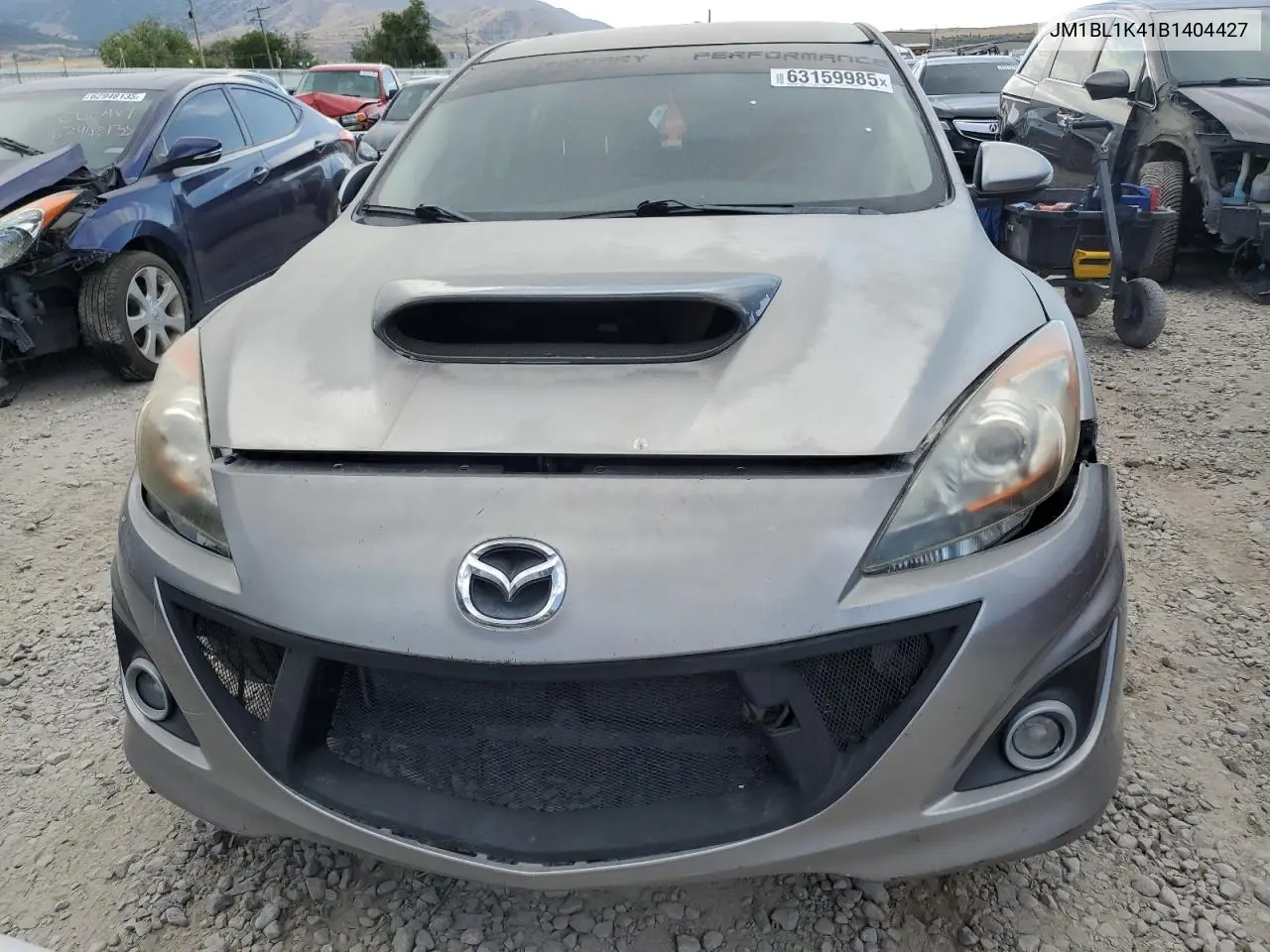 2011 Mazda Speed 3 VIN: JM1BL1K41B1404427 Lot: 63159985