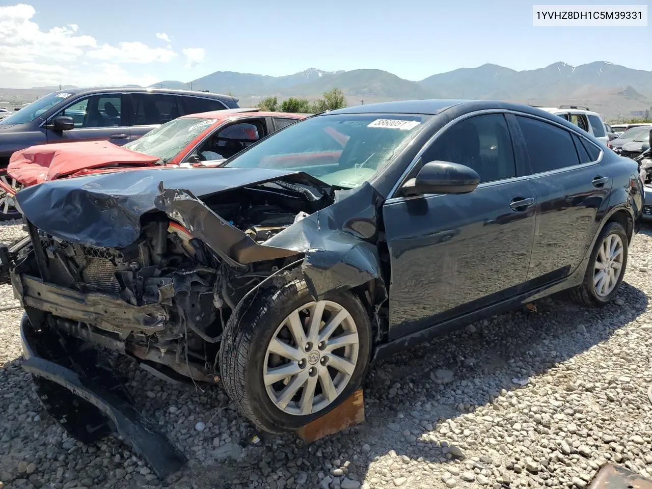 2012 Mazda 6 I VIN: 1YVHZ8DH1C5M39331 Lot: 58600515