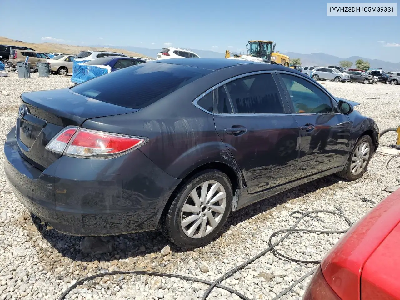 2012 Mazda 6 I VIN: 1YVHZ8DH1C5M39331 Lot: 58600515