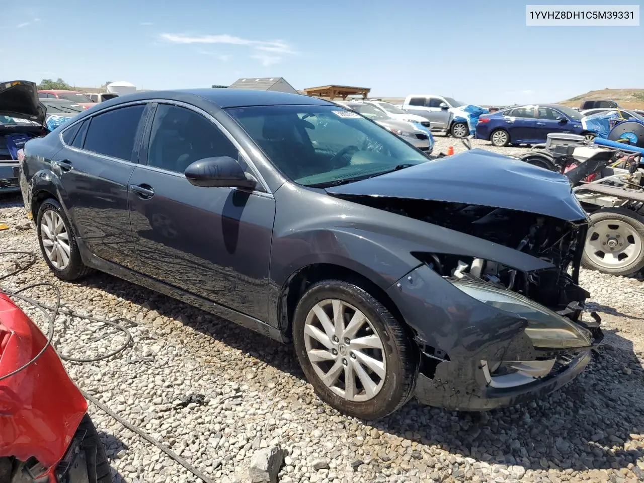 2012 Mazda 6 I VIN: 1YVHZ8DH1C5M39331 Lot: 58600515