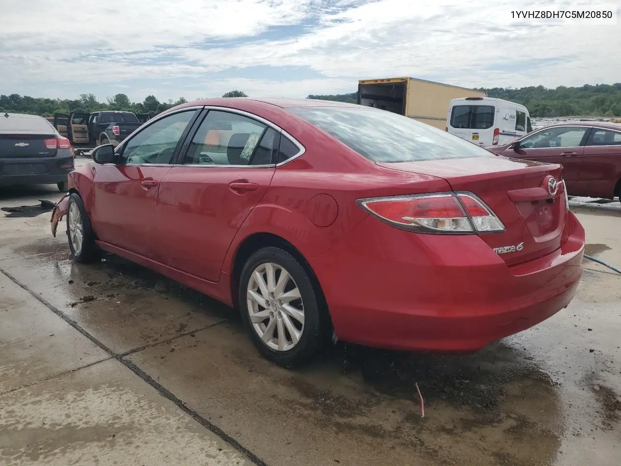 2012 Mazda 6 I VIN: 1YVHZ8DH7C5M20850 Lot: 62596455