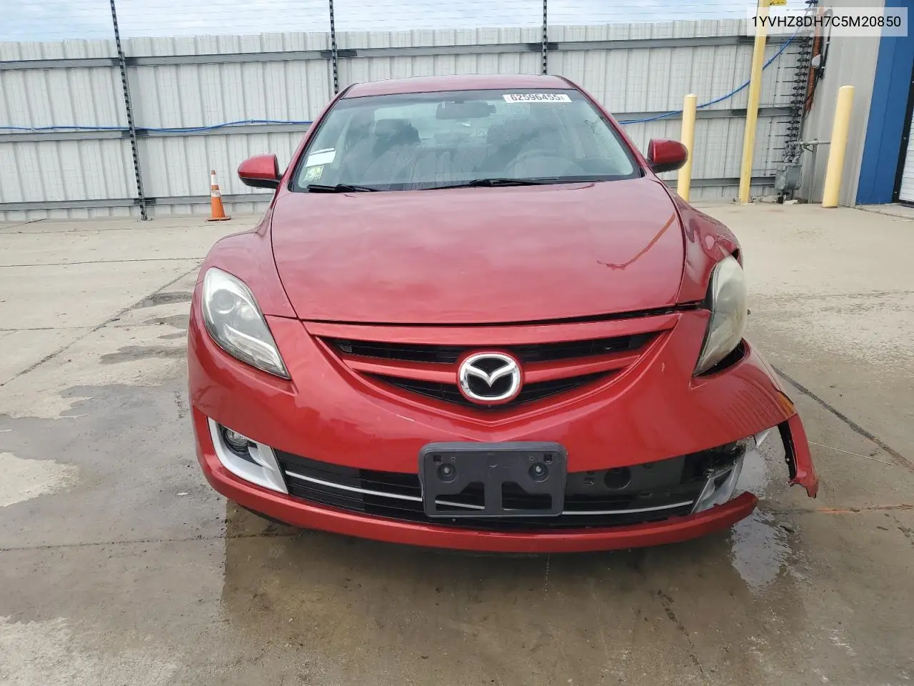 2012 Mazda 6 I VIN: 1YVHZ8DH7C5M20850 Lot: 62596455