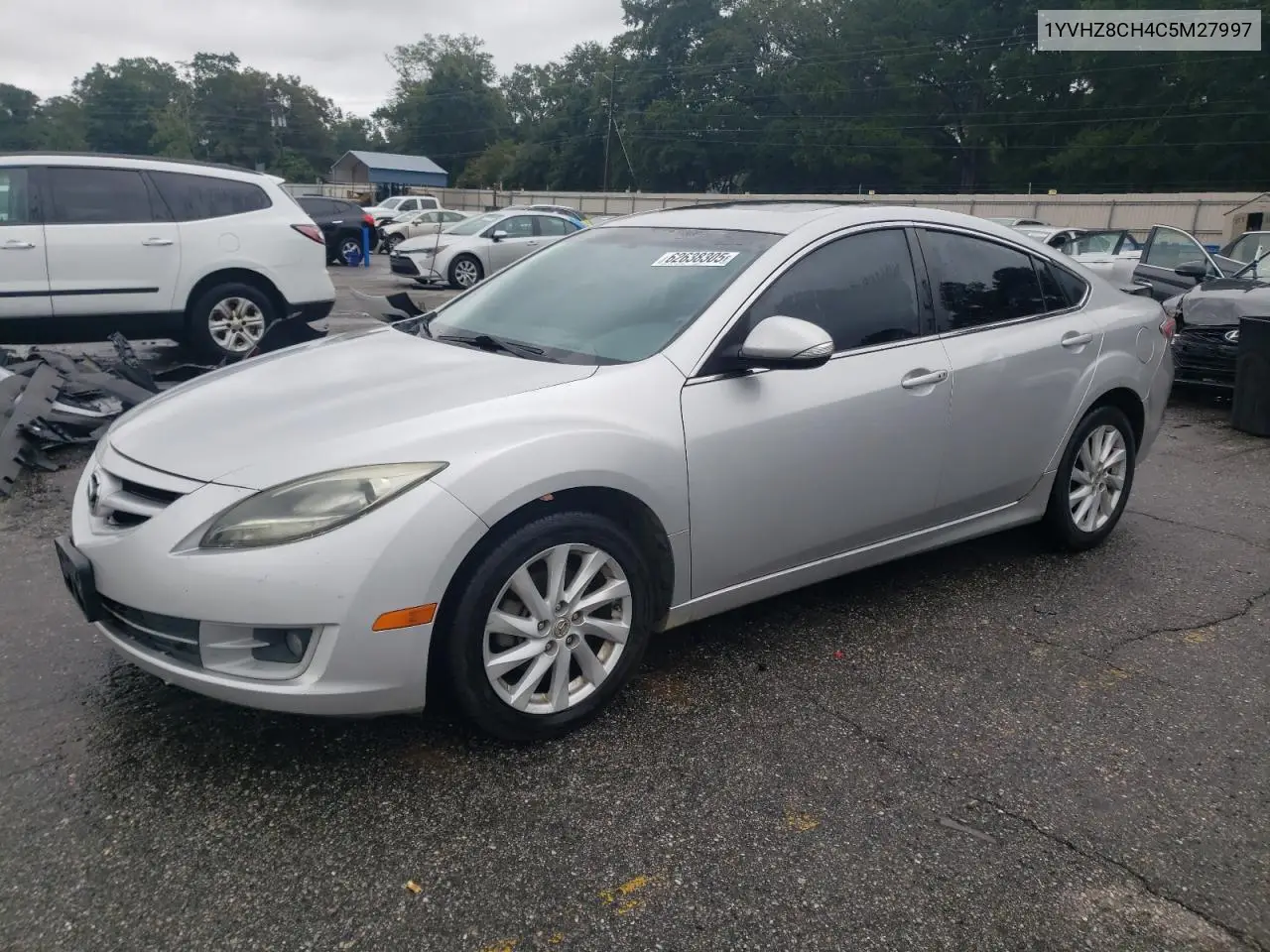 2012 Mazda 6 I VIN: 1YVHZ8CH4C5M27997 Lot: 62638305