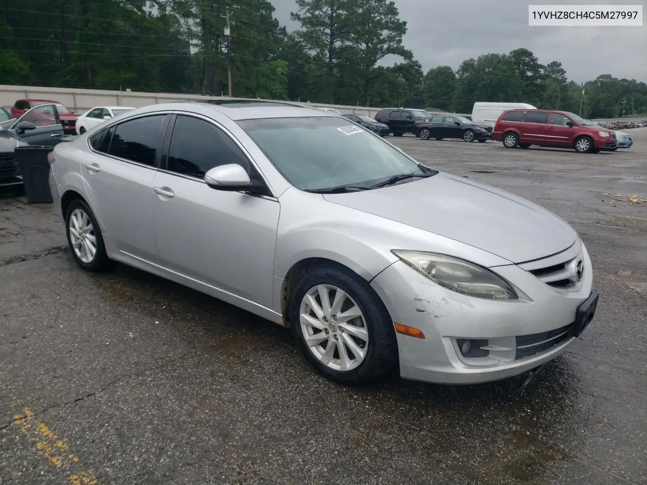 2012 Mazda 6 I VIN: 1YVHZ8CH4C5M27997 Lot: 62638305