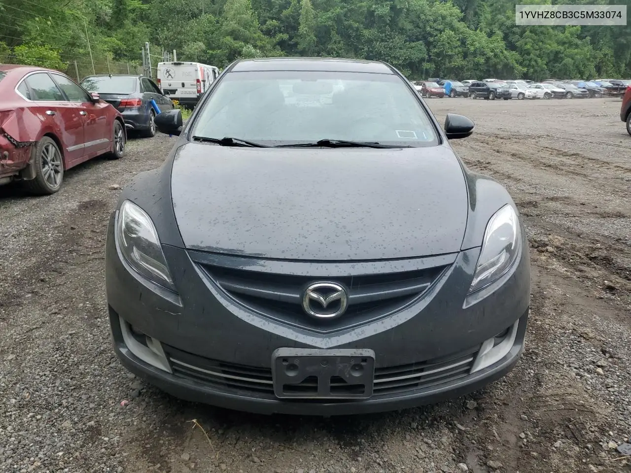 2012 Mazda 6 S VIN: 1YVHZ8CB3C5M33074 Lot: 62713335