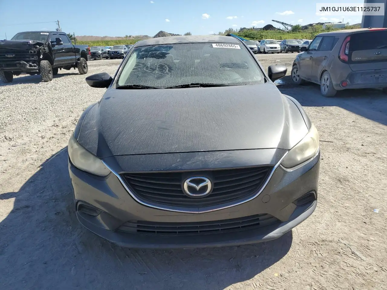 2014 Mazda 6 Sport VIN: JM1GJ1U63E1125737 Lot: 48692865