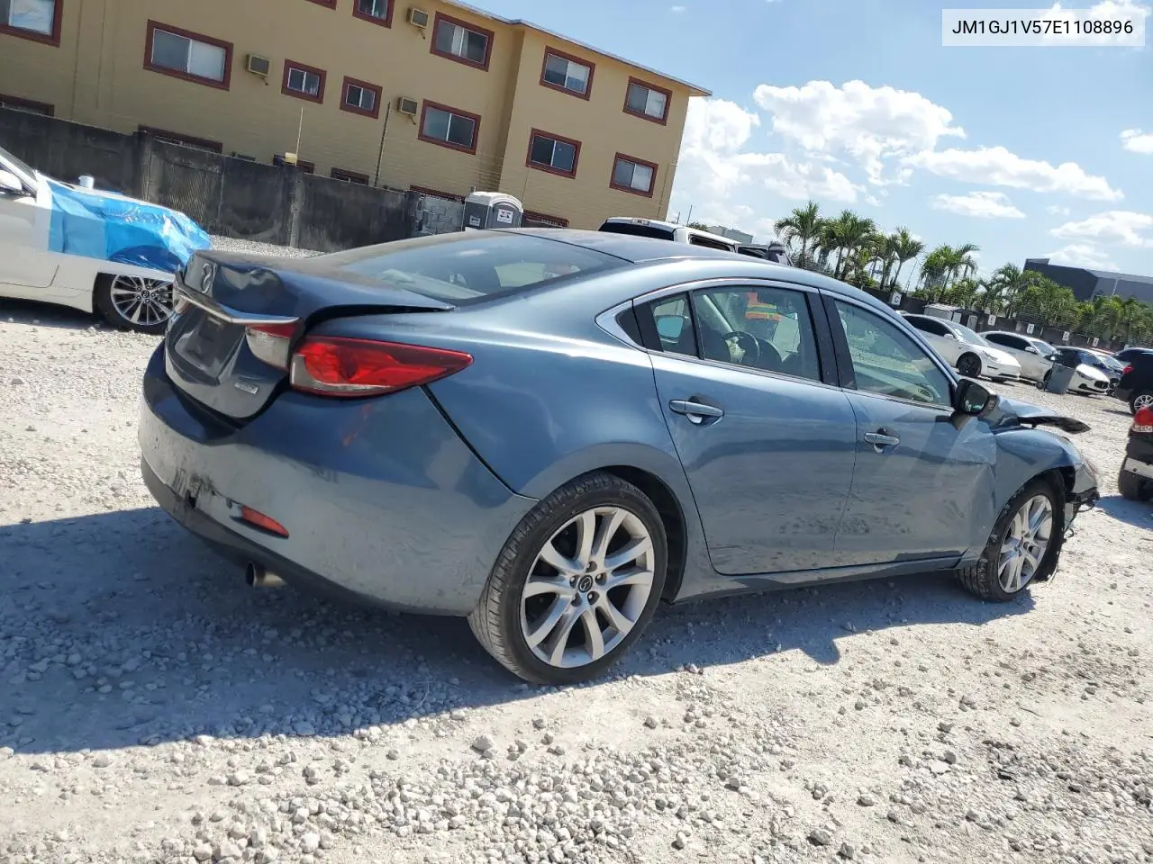 2014 Mazda 6 Touring VIN: JM1GJ1V57E1108896 Lot: 57031365