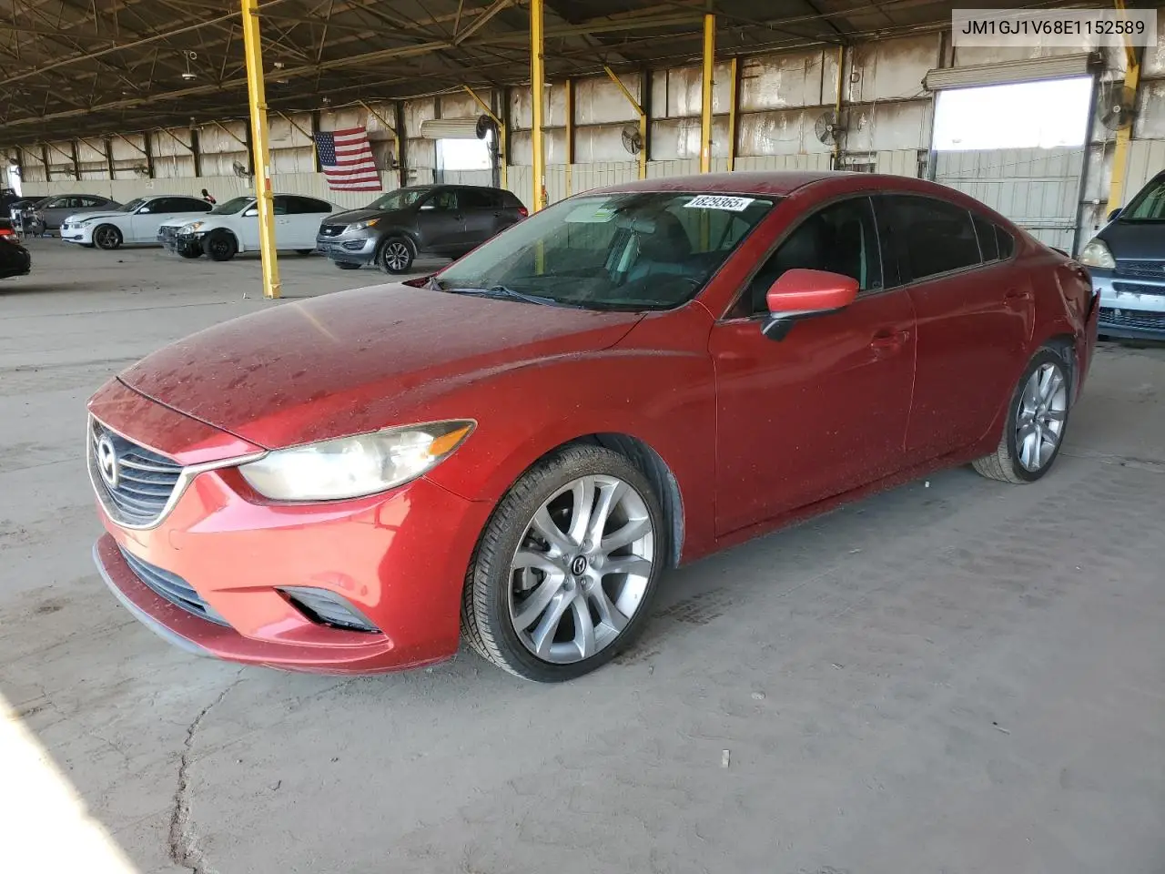 2014 Mazda 6 Touring VIN: JM1GJ1V68E1152589 Lot: 61829365