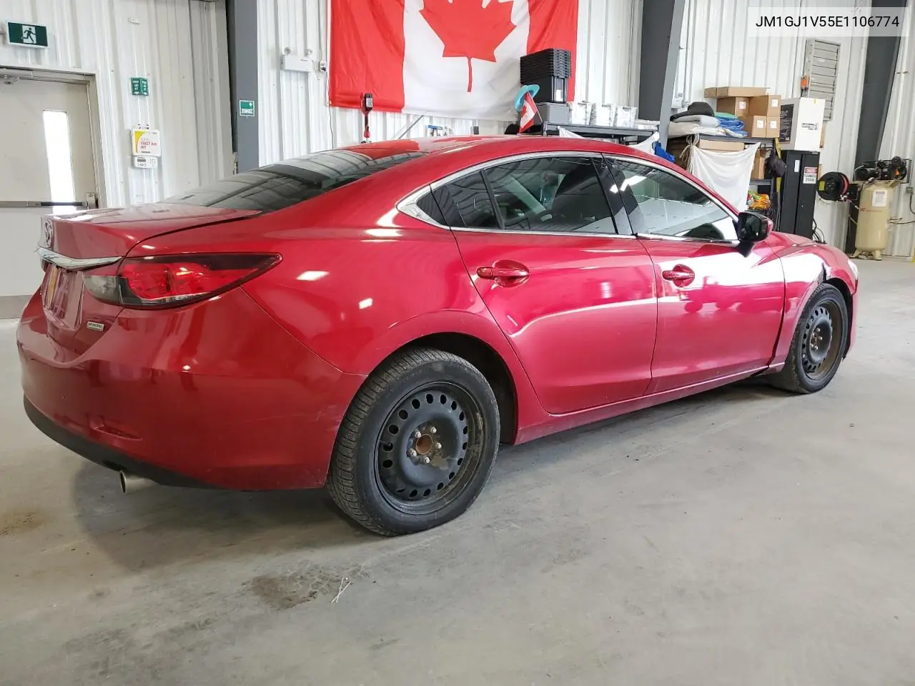 2014 Mazda 6 Touring VIN: JM1GJ1V55E1106774 Lot: 61978665