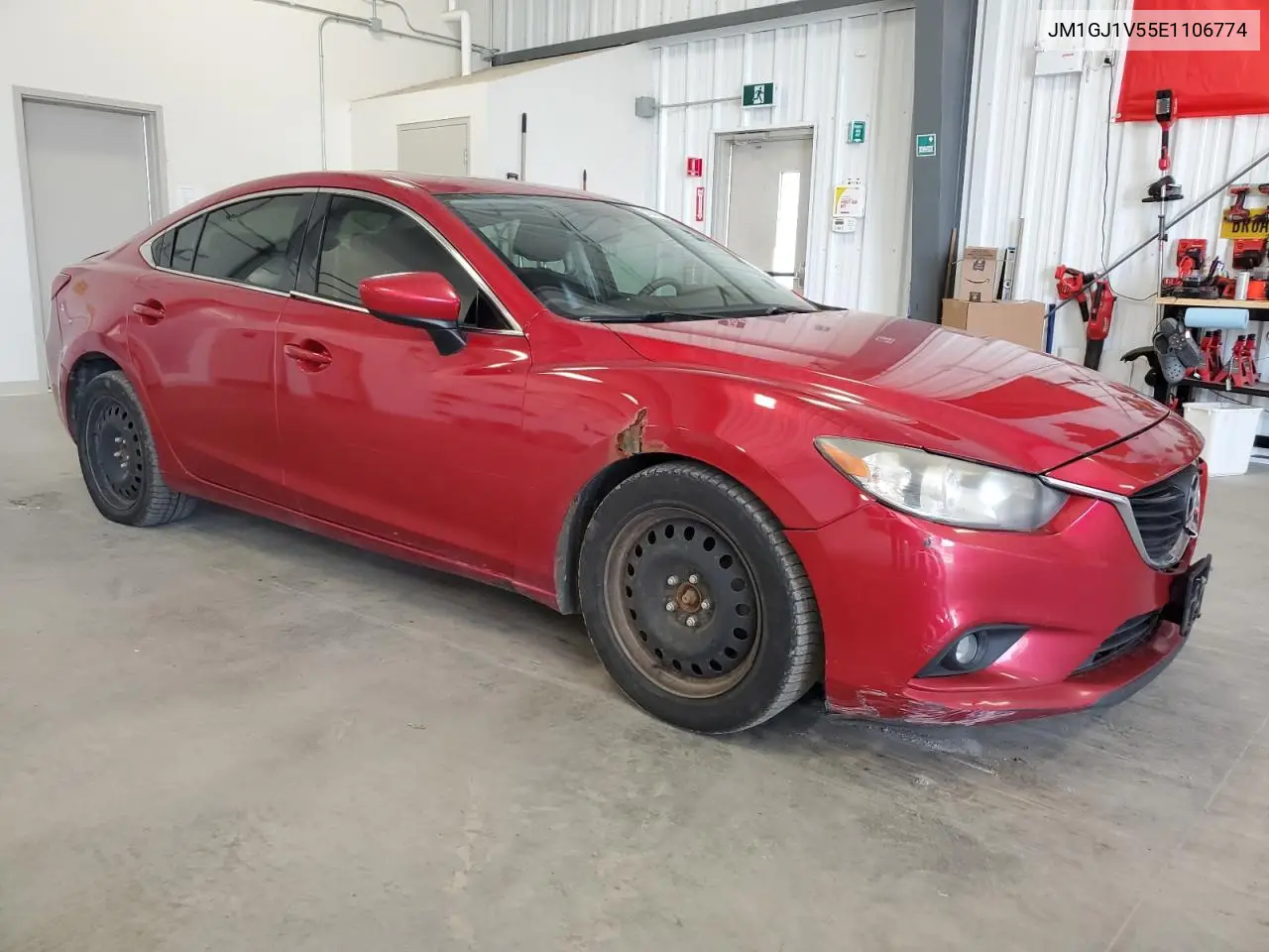 2014 Mazda 6 Touring VIN: JM1GJ1V55E1106774 Lot: 61978665