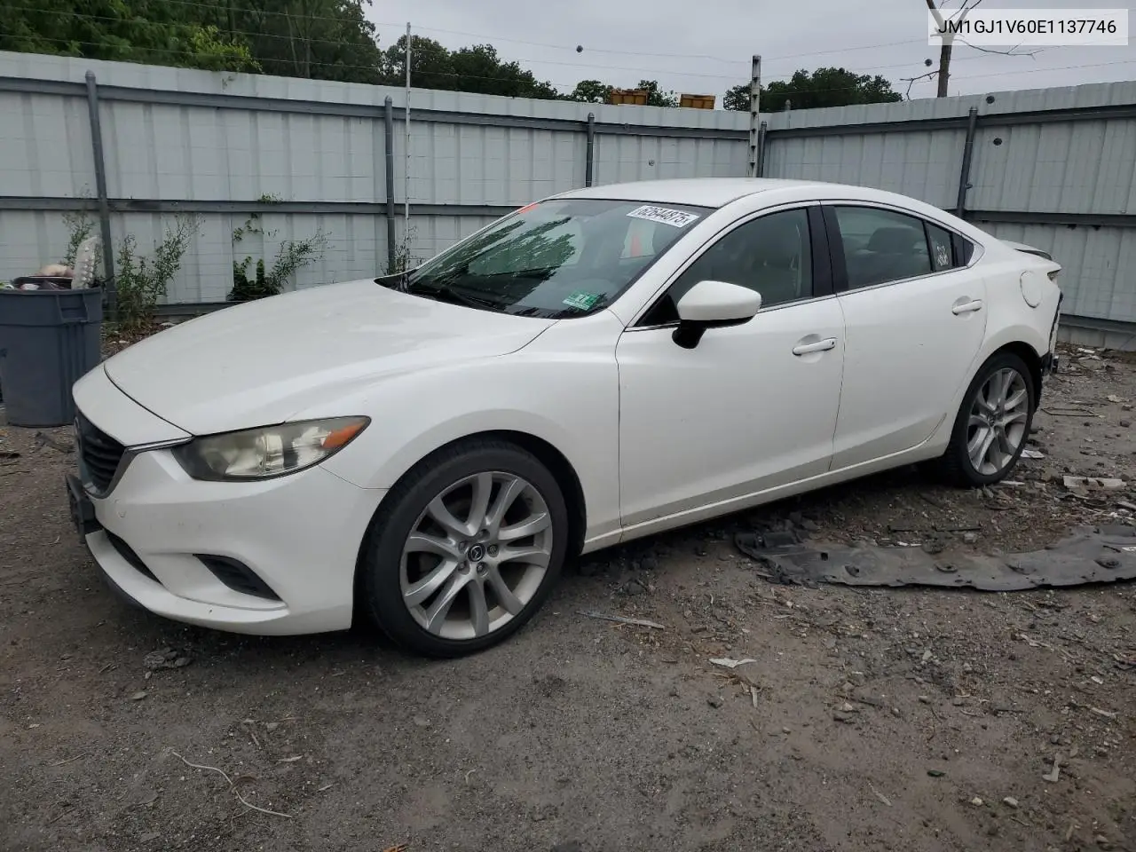 2014 Mazda 6 Touring VIN: JM1GJ1V60E1137746 Lot: 62644875