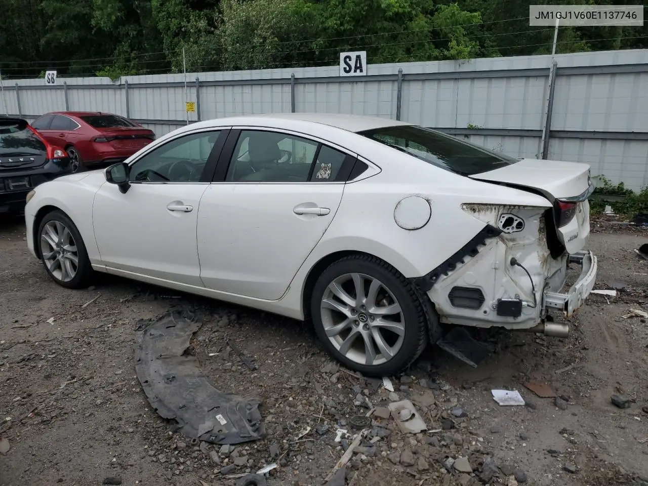 2014 Mazda 6 Touring VIN: JM1GJ1V60E1137746 Lot: 62644875