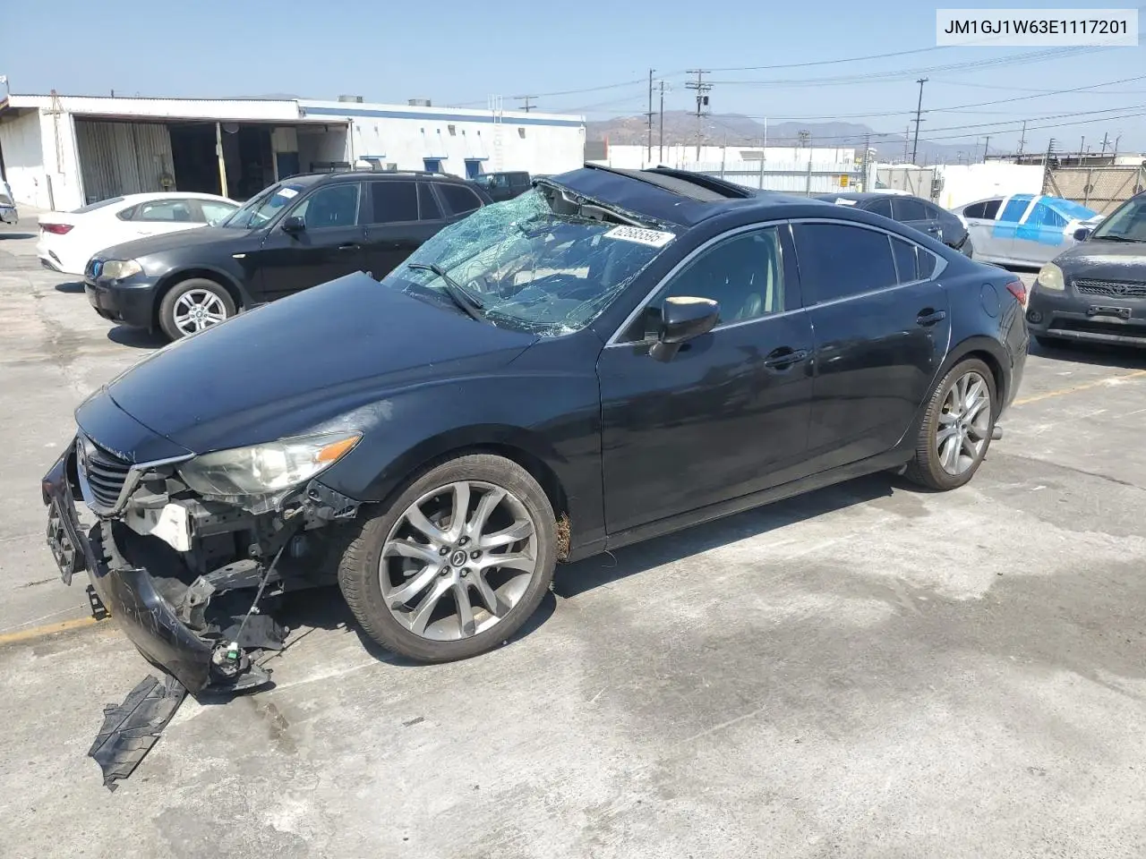 2014 Mazda 6 Grand Touring VIN: JM1GJ1W63E1117201 Lot: 62685595