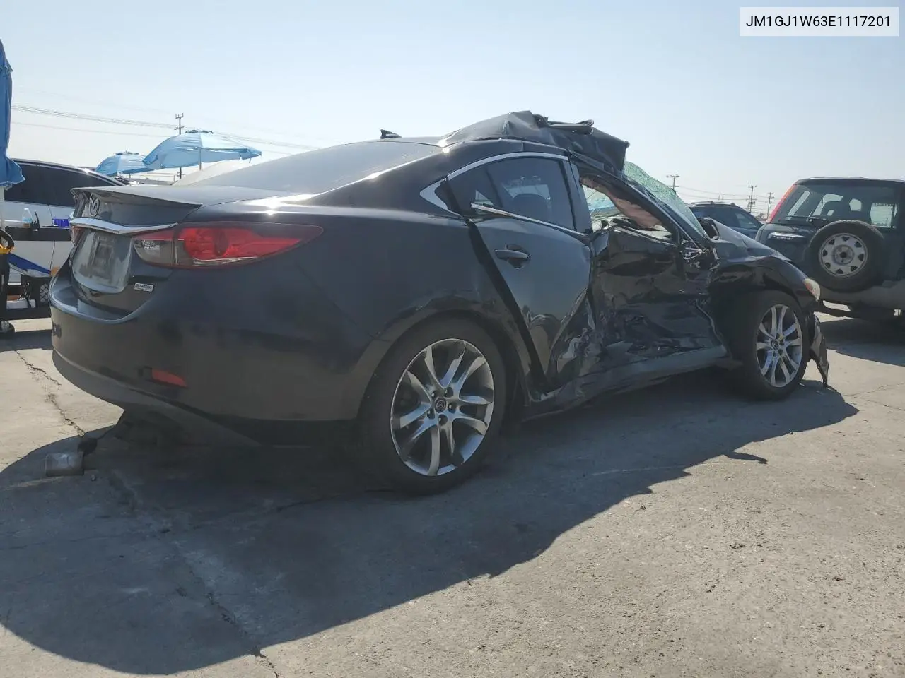 2014 Mazda 6 Grand Touring VIN: JM1GJ1W63E1117201 Lot: 62685595