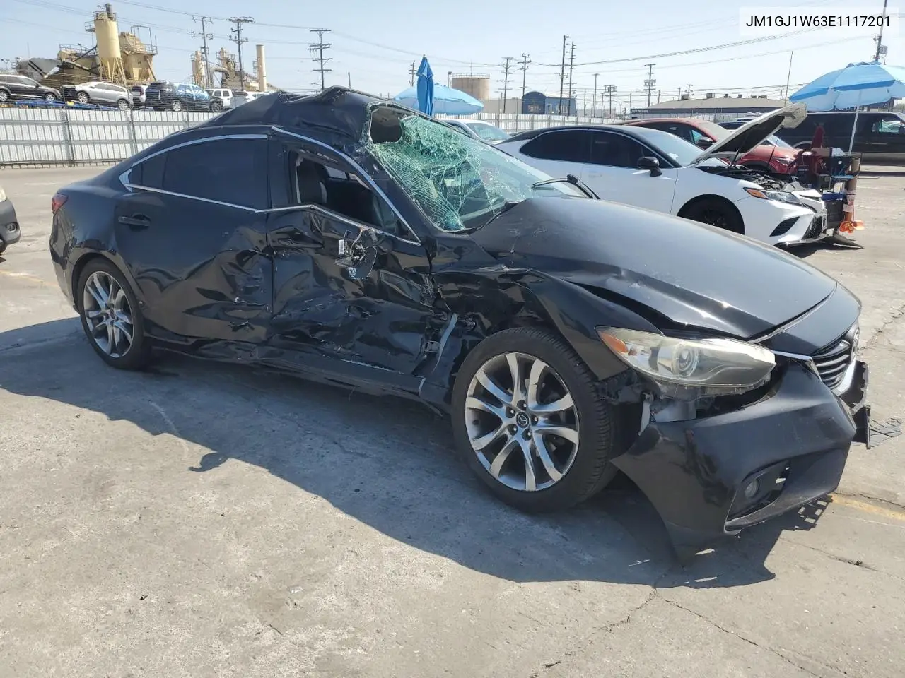 2014 Mazda 6 Grand Touring VIN: JM1GJ1W63E1117201 Lot: 62685595