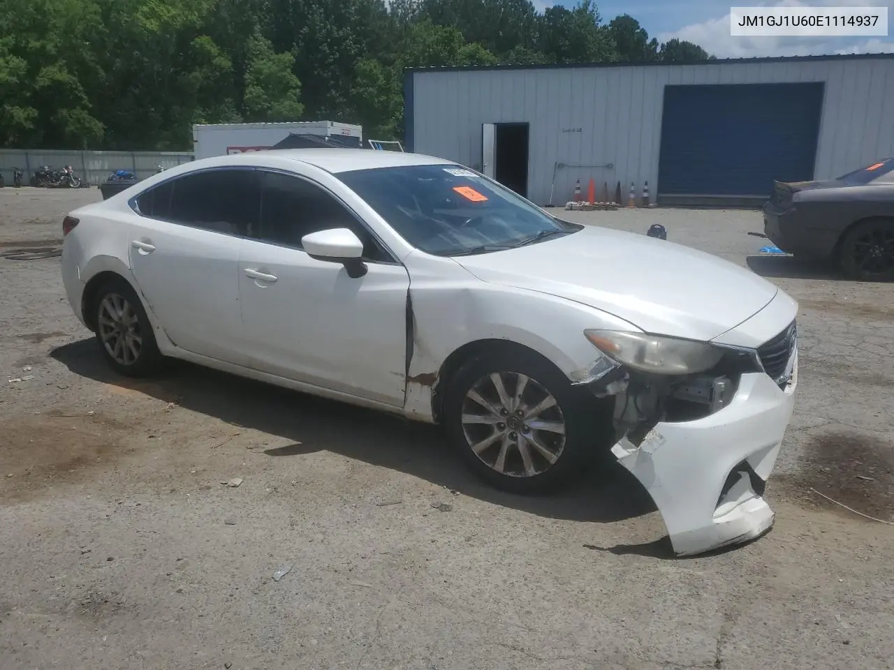 2014 Mazda 6 Sport VIN: JM1GJ1U60E1114937 Lot: 62754745
