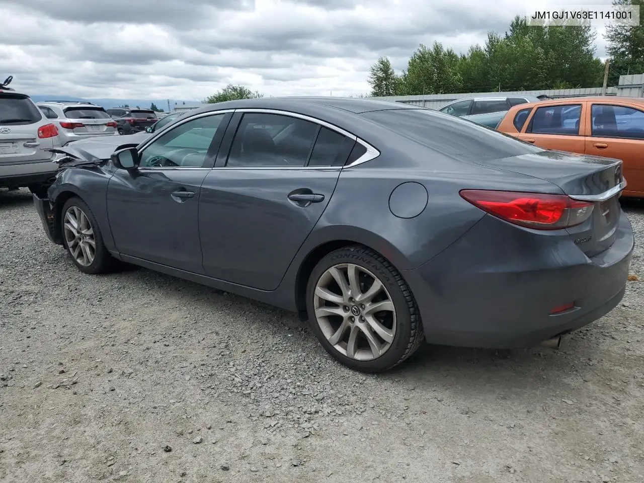 2014 Mazda 6 Touring VIN: JM1GJ1V63E1141001 Lot: 62761155