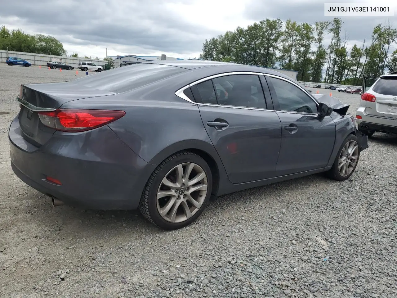 2014 Mazda 6 Touring VIN: JM1GJ1V63E1141001 Lot: 62761155