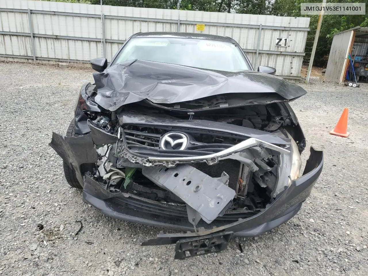 2014 Mazda 6 Touring VIN: JM1GJ1V63E1141001 Lot: 62761155