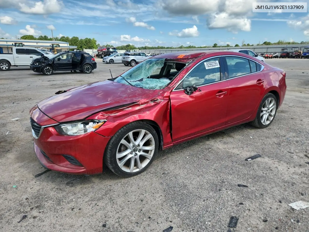 2014 Mazda 6 Touring VIN: JM1GJ1V62E1137909 Lot: 62992295