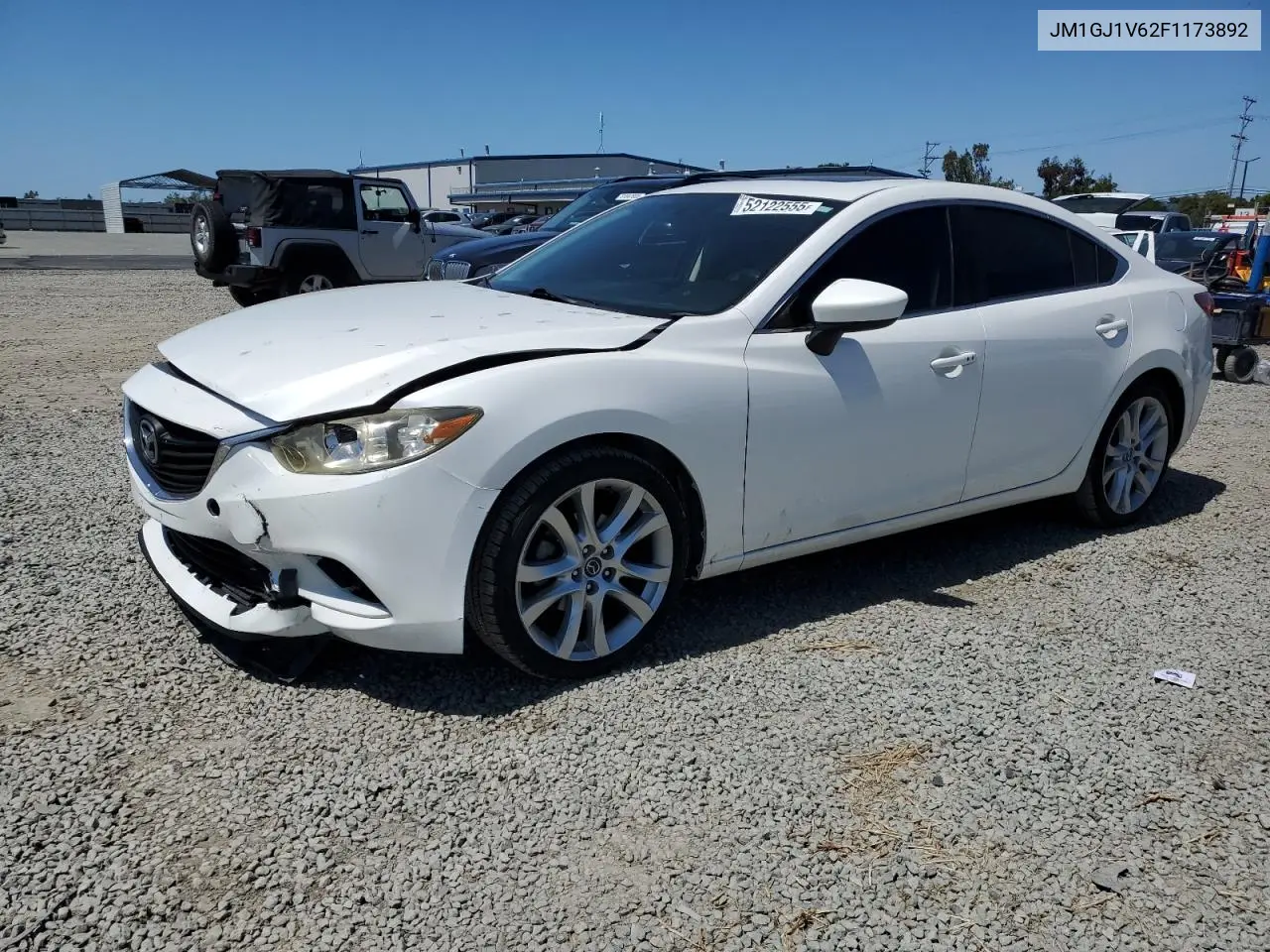 2015 Mazda 6 Touring VIN: JM1GJ1V62F1173892 Lot: 52122555