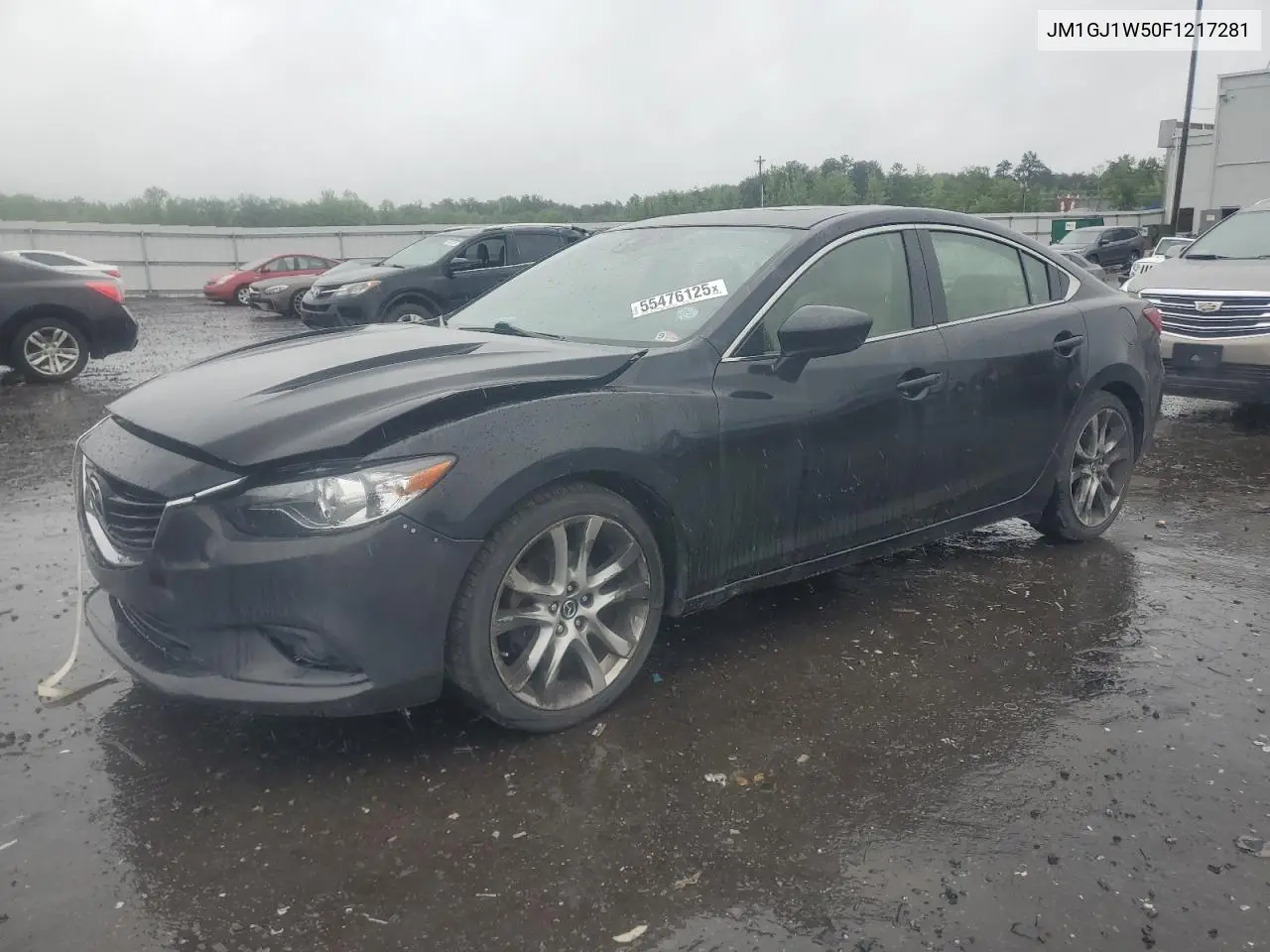 2015 Mazda 6 Grand Touring VIN: JM1GJ1W50F1217281 Lot: 55476125