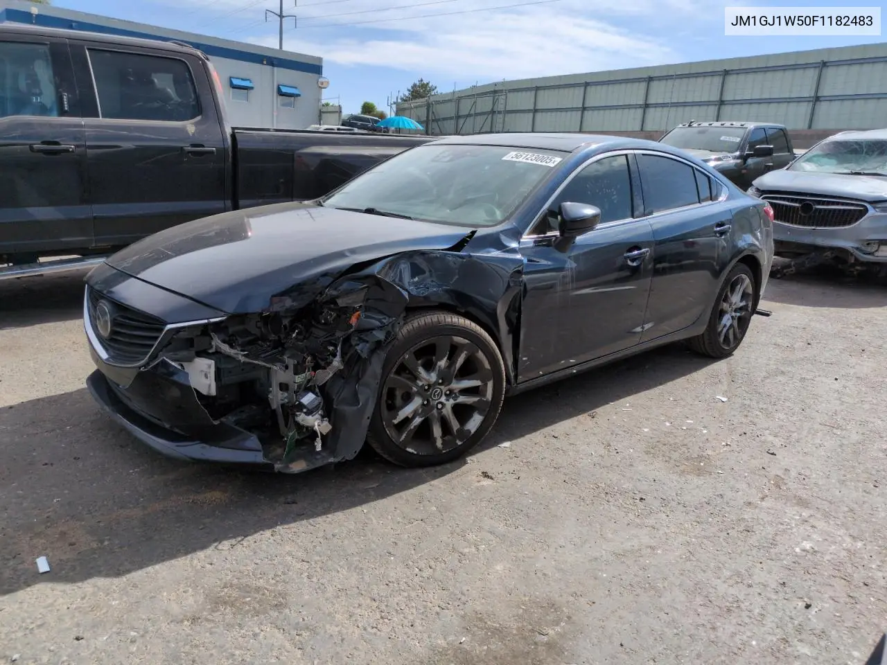2015 Mazda 6 Grand Touring VIN: JM1GJ1W50F1182483 Lot: 56123005