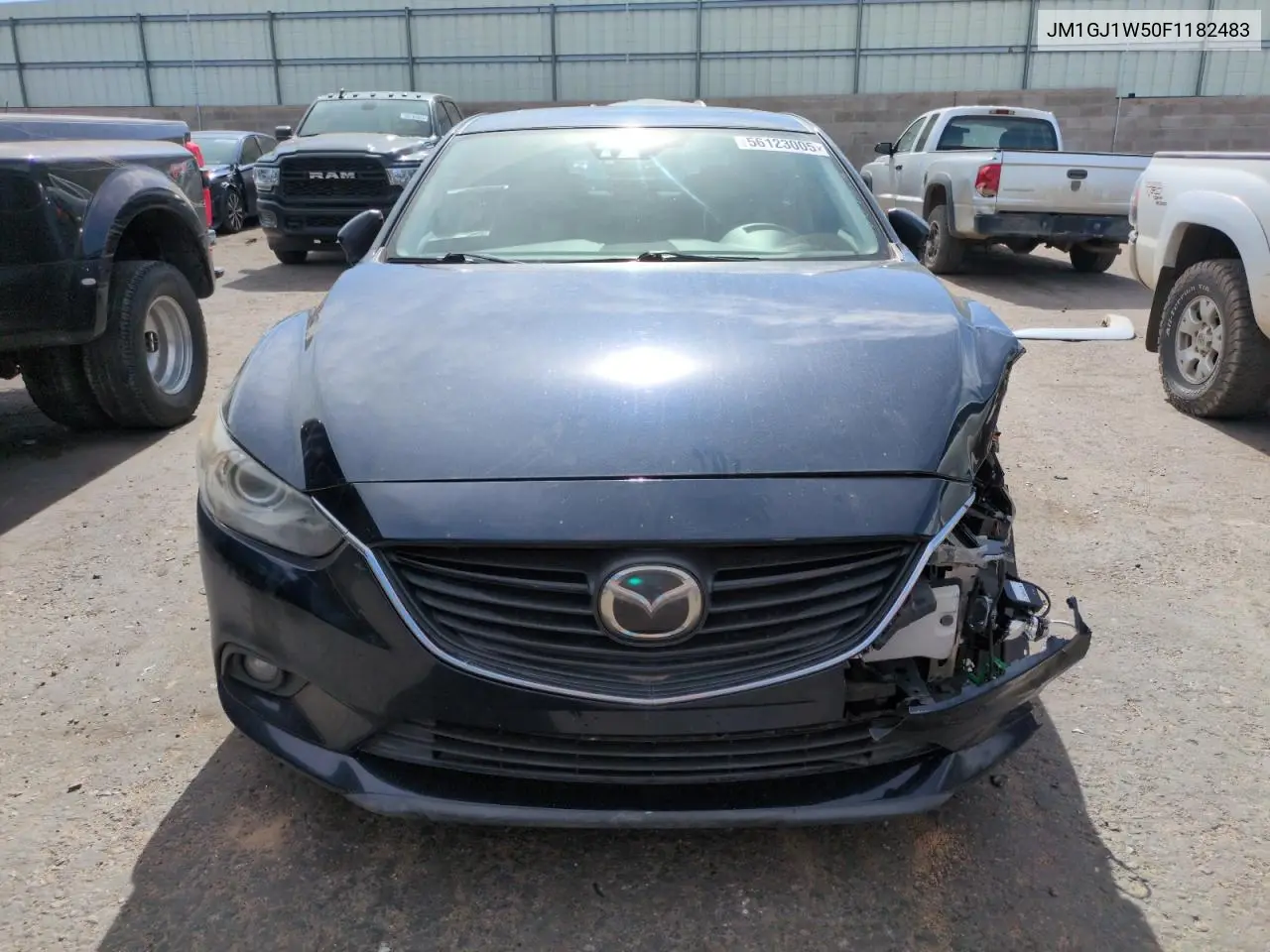 2015 Mazda 6 Grand Touring VIN: JM1GJ1W50F1182483 Lot: 56123005