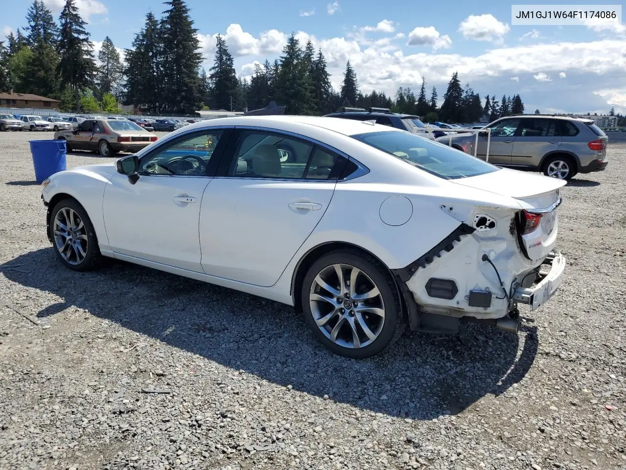 2015 Mazda 6 Grand Touring VIN: JM1GJ1W64F1174086 Lot: 56595965