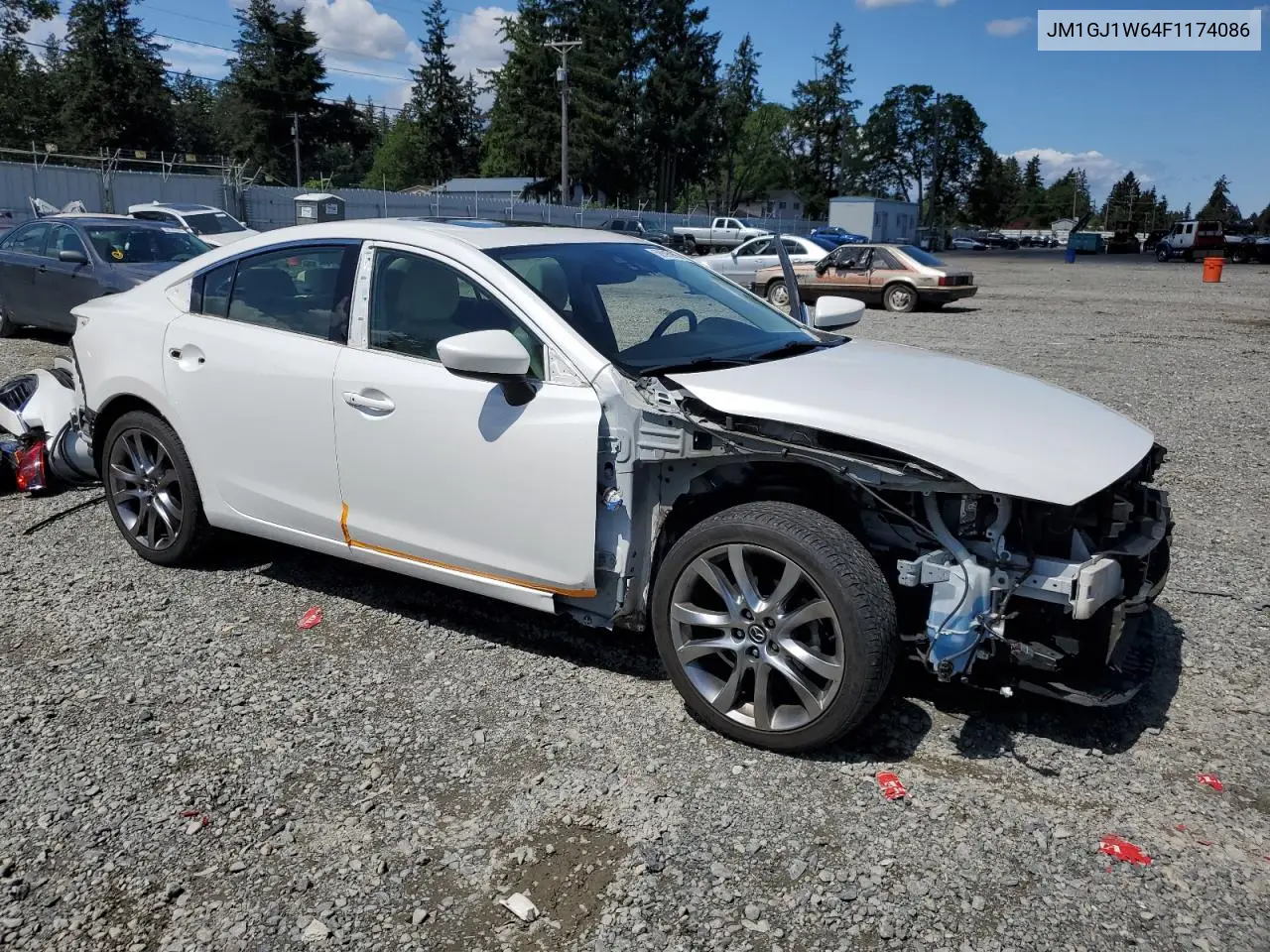 2015 Mazda 6 Grand Touring VIN: JM1GJ1W64F1174086 Lot: 56595965