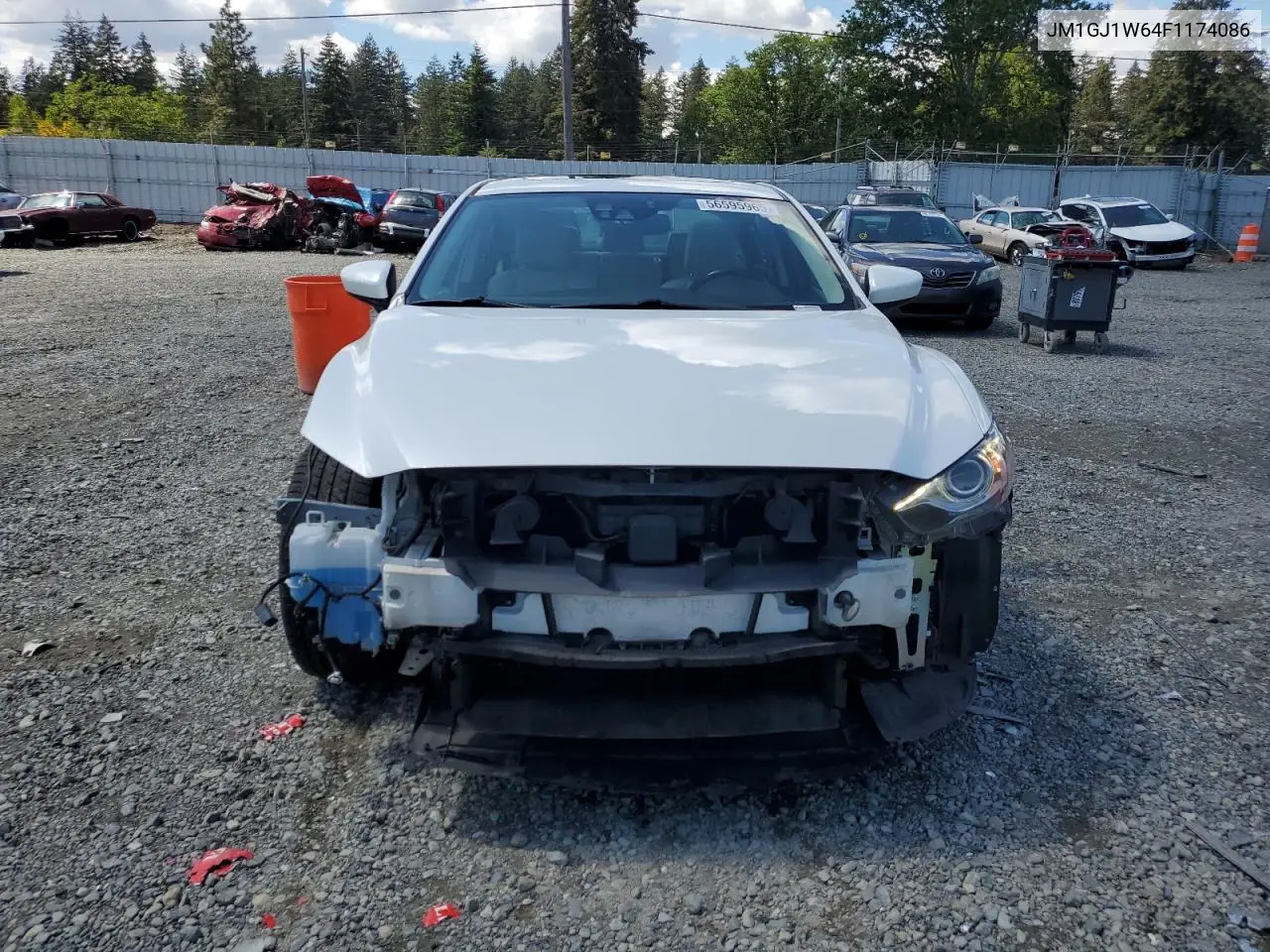 2015 Mazda 6 Grand Touring VIN: JM1GJ1W64F1174086 Lot: 56595965