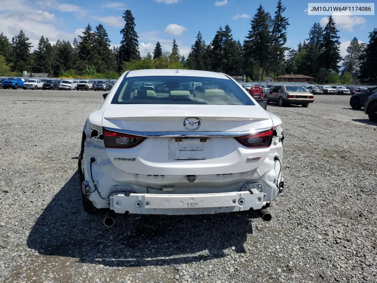 2015 Mazda 6 Grand Touring VIN: JM1GJ1W64F1174086 Lot: 56595965