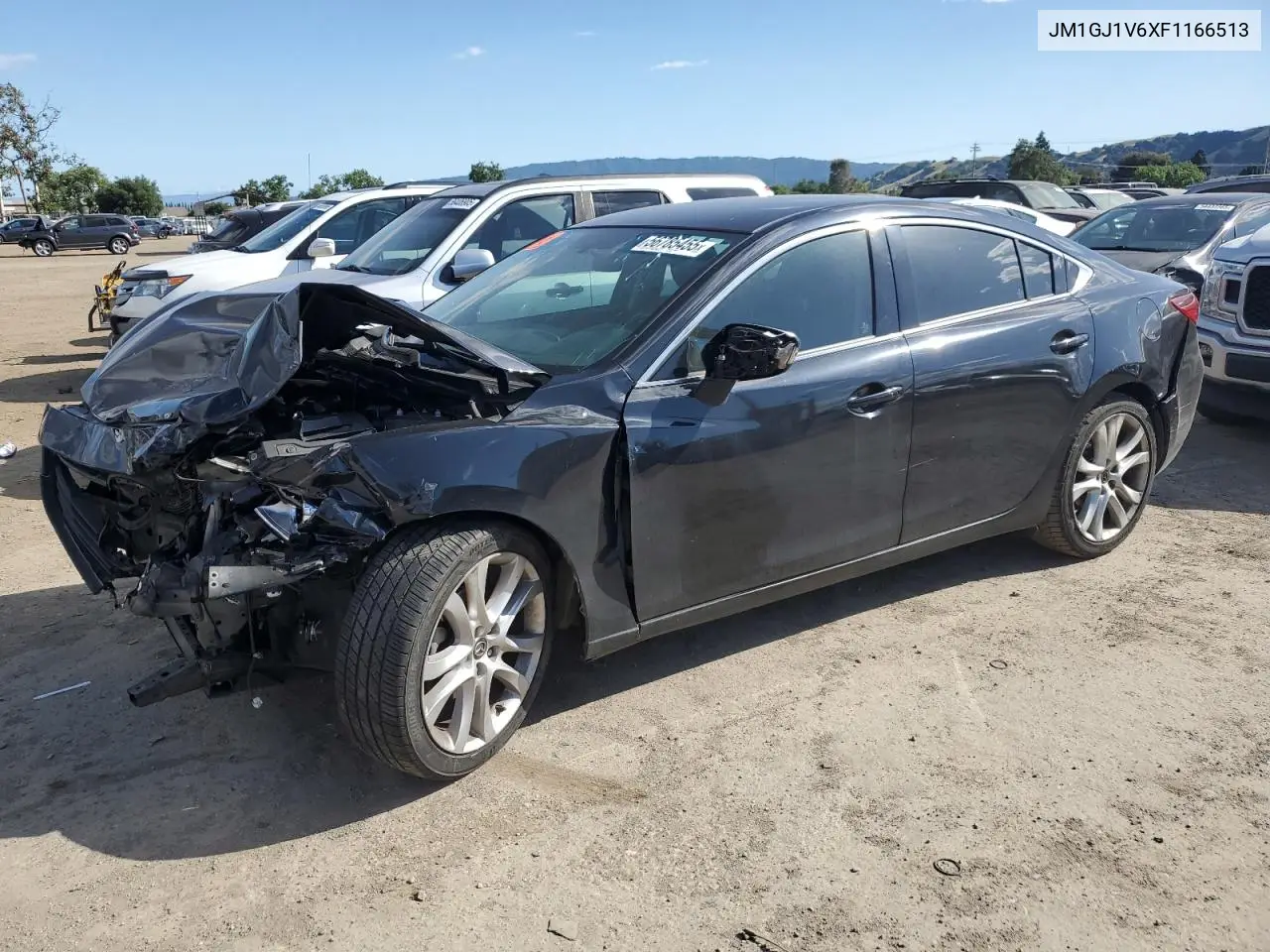2015 Mazda 6 Touring VIN: JM1GJ1V6XF1166513 Lot: 56785455
