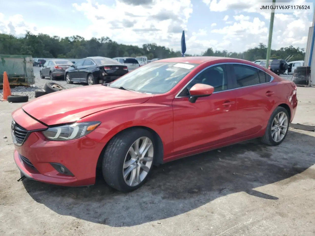 2015 Mazda 6 Touring VIN: JM1GJ1V6XF1176524 Lot: 62356435