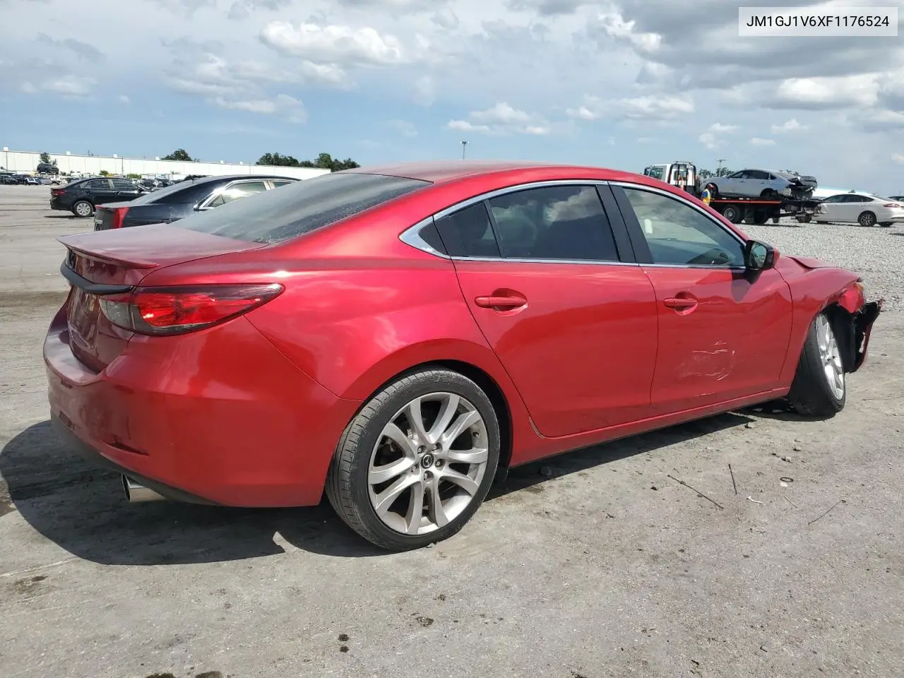 2015 Mazda 6 Touring VIN: JM1GJ1V6XF1176524 Lot: 62356435