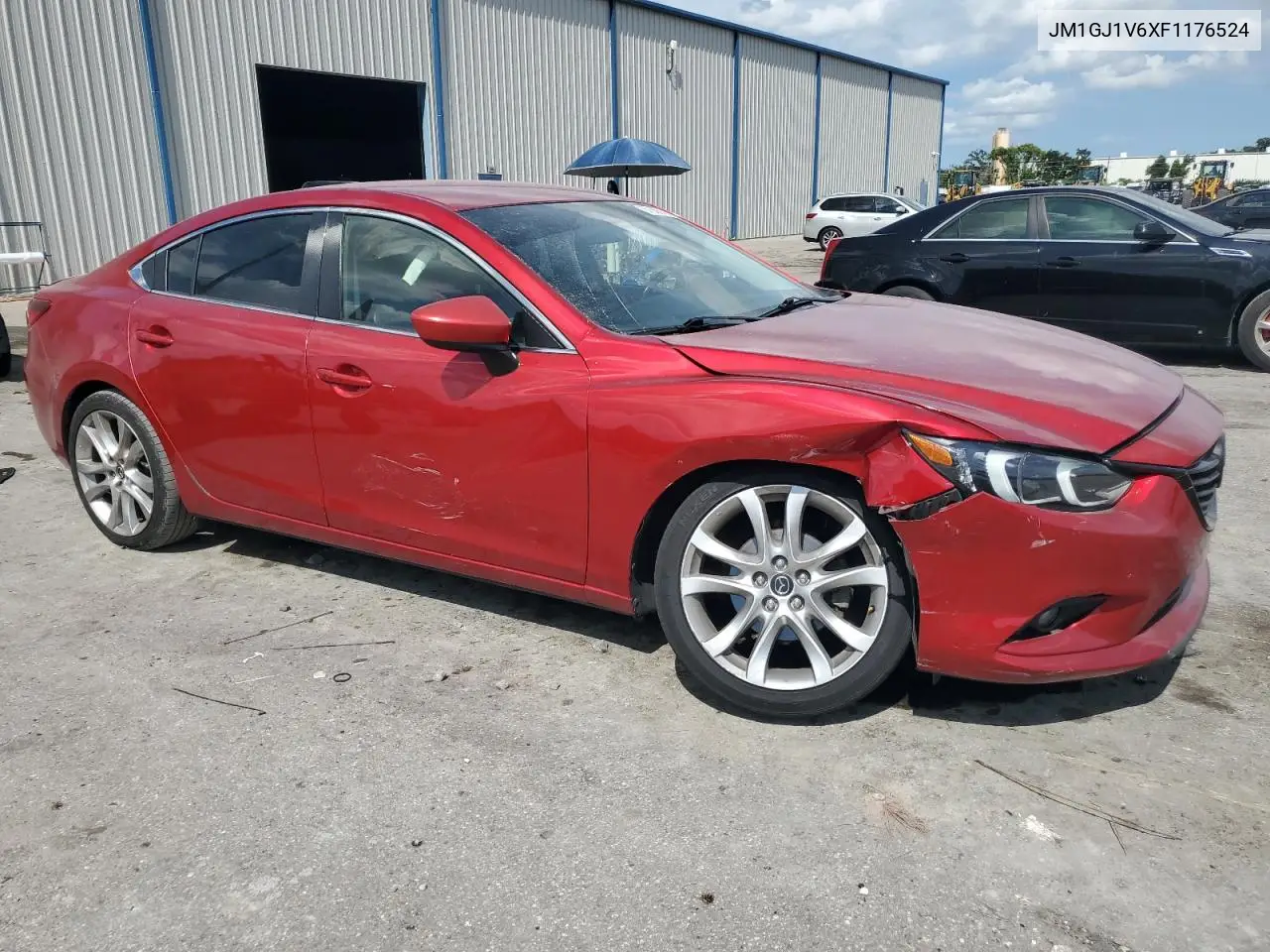 2015 Mazda 6 Touring VIN: JM1GJ1V6XF1176524 Lot: 62356435