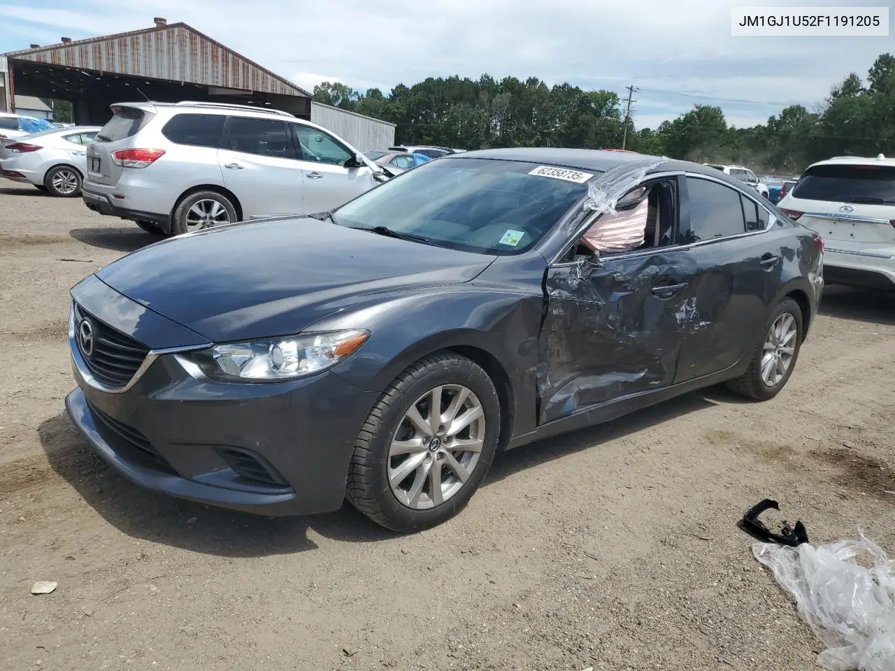 2015 Mazda 6 Sport VIN: JM1GJ1U52F1191205 Lot: 62358735