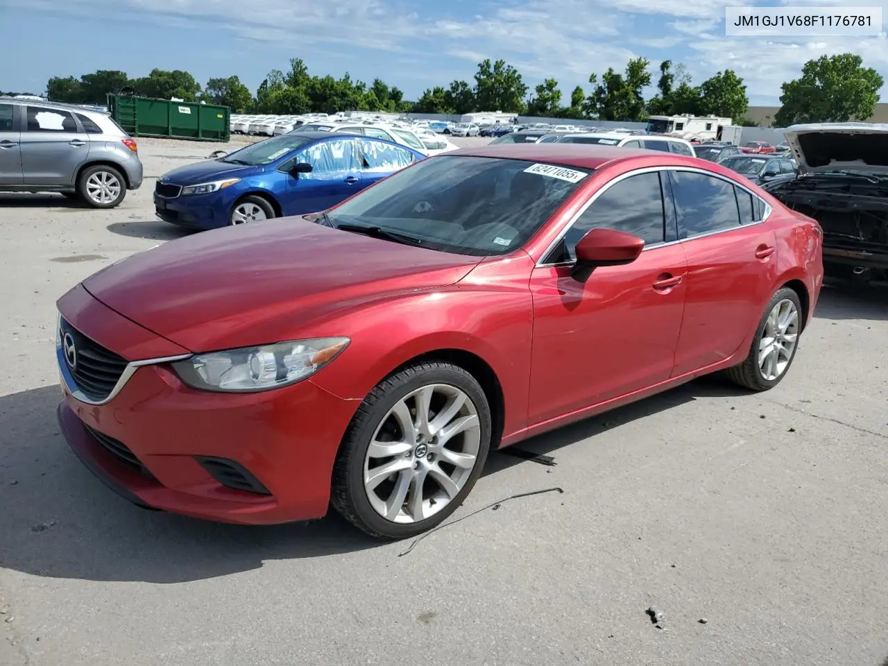 2015 Mazda 6 Touring VIN: JM1GJ1V68F1176781 Lot: 62471055