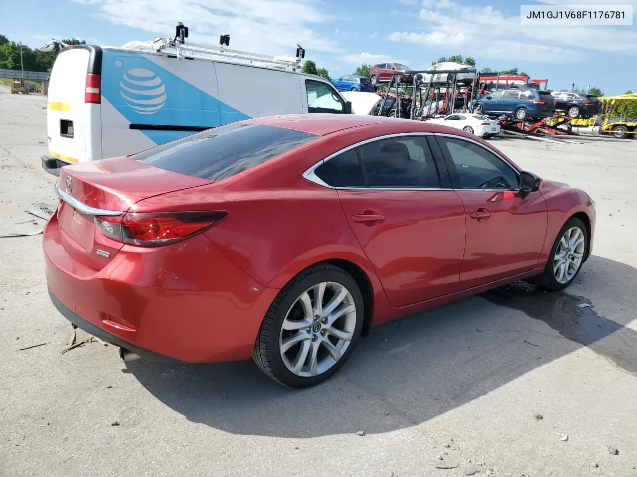 2015 Mazda 6 Touring VIN: JM1GJ1V68F1176781 Lot: 62471055