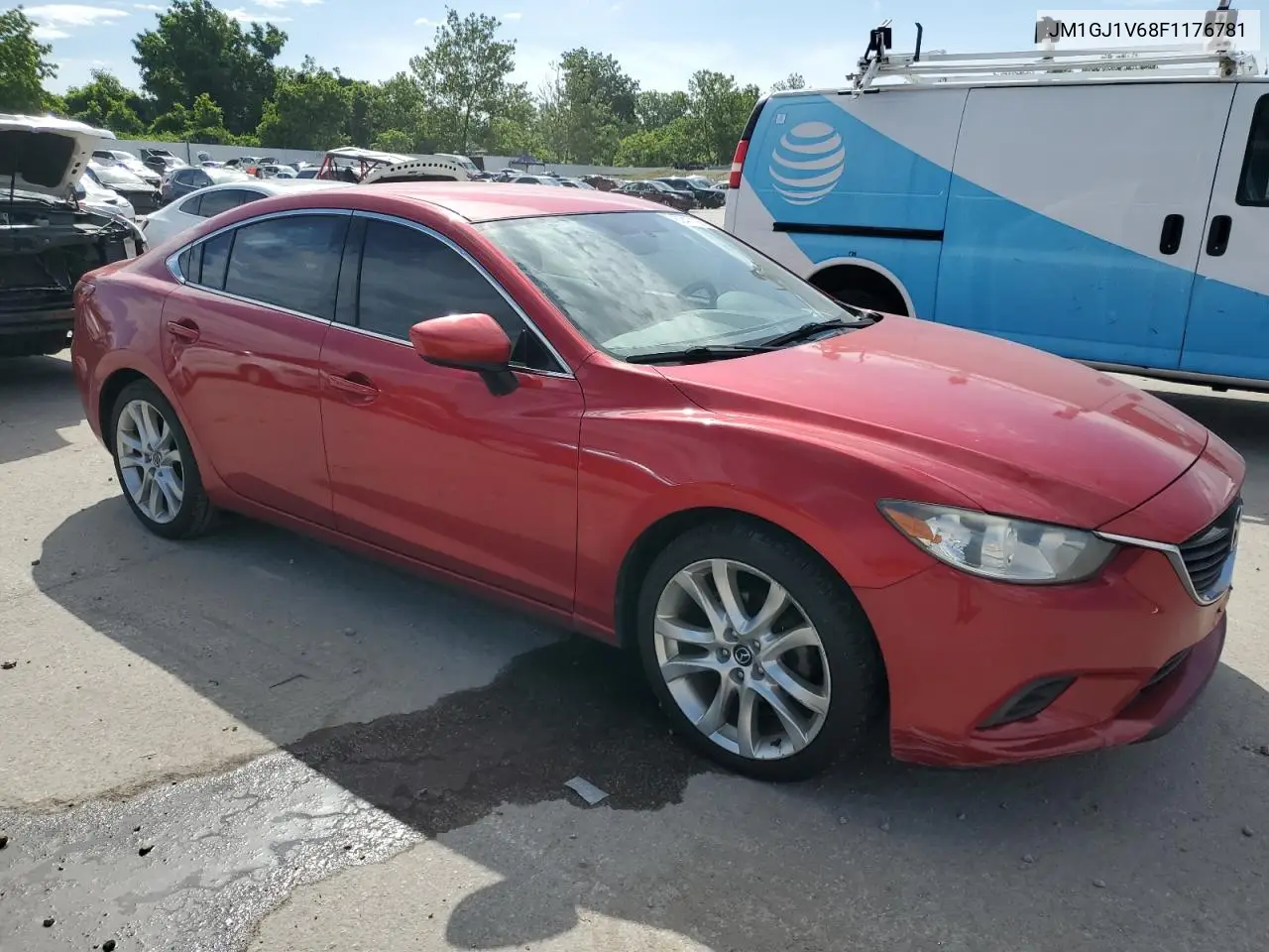 2015 Mazda 6 Touring VIN: JM1GJ1V68F1176781 Lot: 62471055