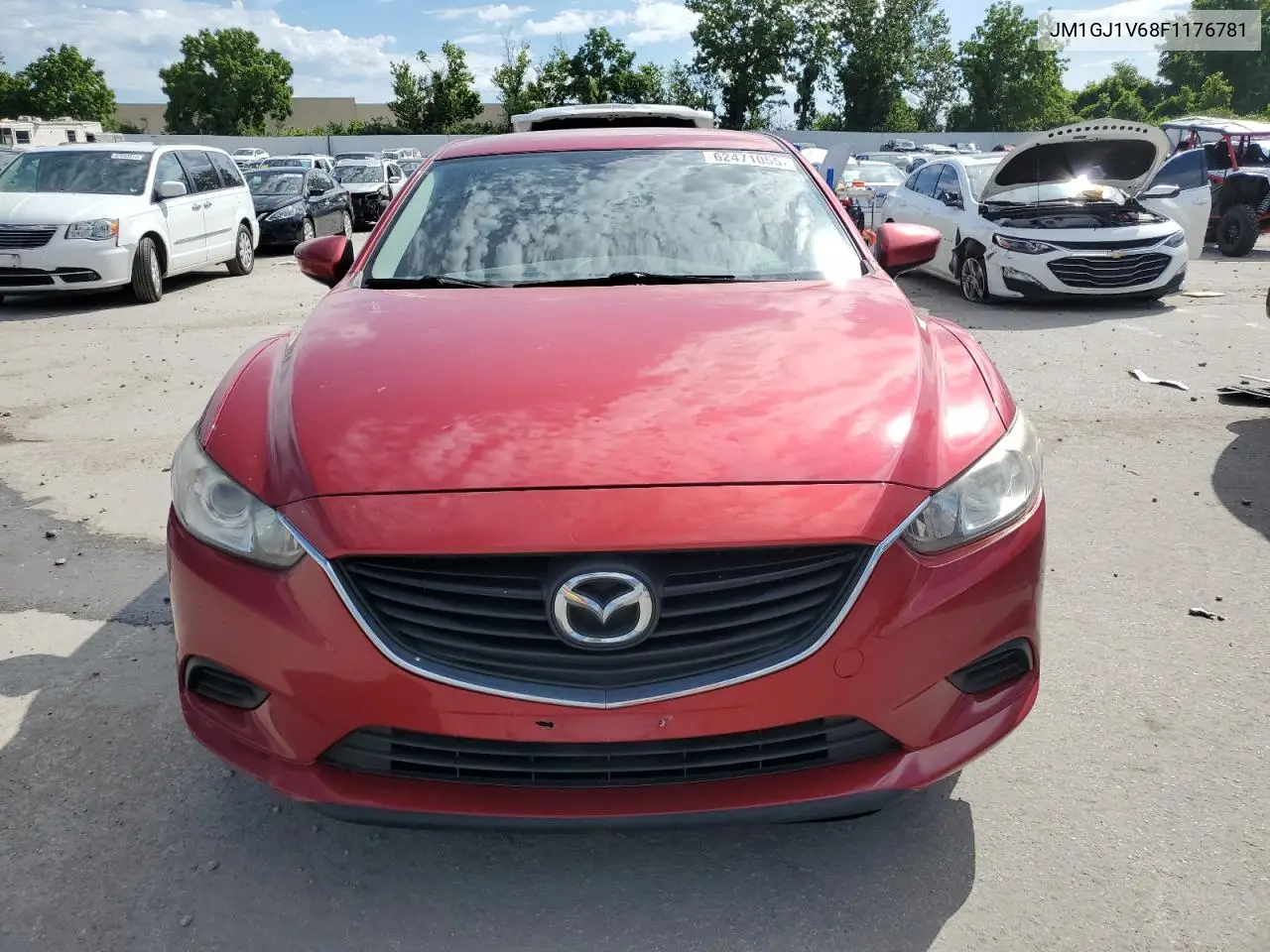 2015 Mazda 6 Touring VIN: JM1GJ1V68F1176781 Lot: 62471055