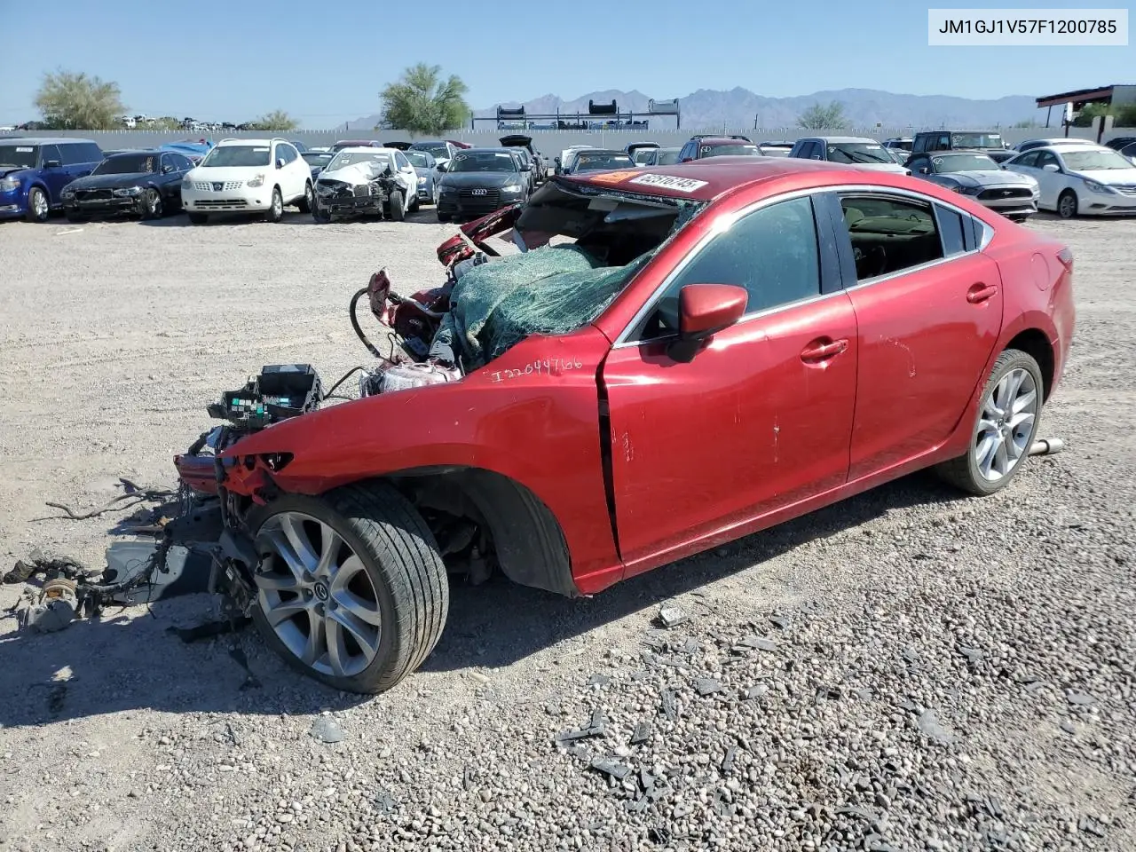 2015 Mazda 6 Touring VIN: JM1GJ1V57F1200785 Lot: 62516745