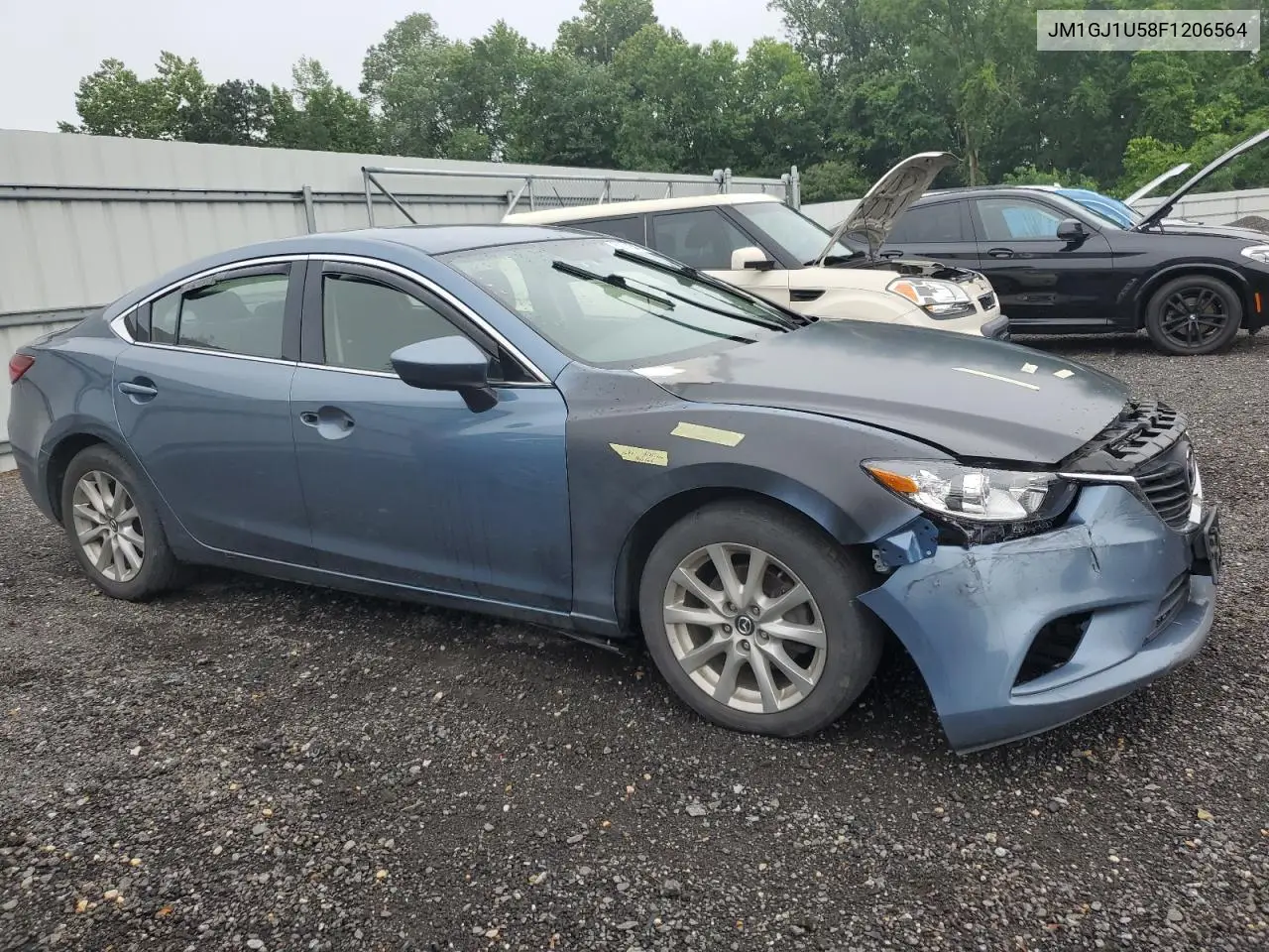 2015 Mazda 6 Sport VIN: JM1GJ1U58F1206564 Lot: 62739345