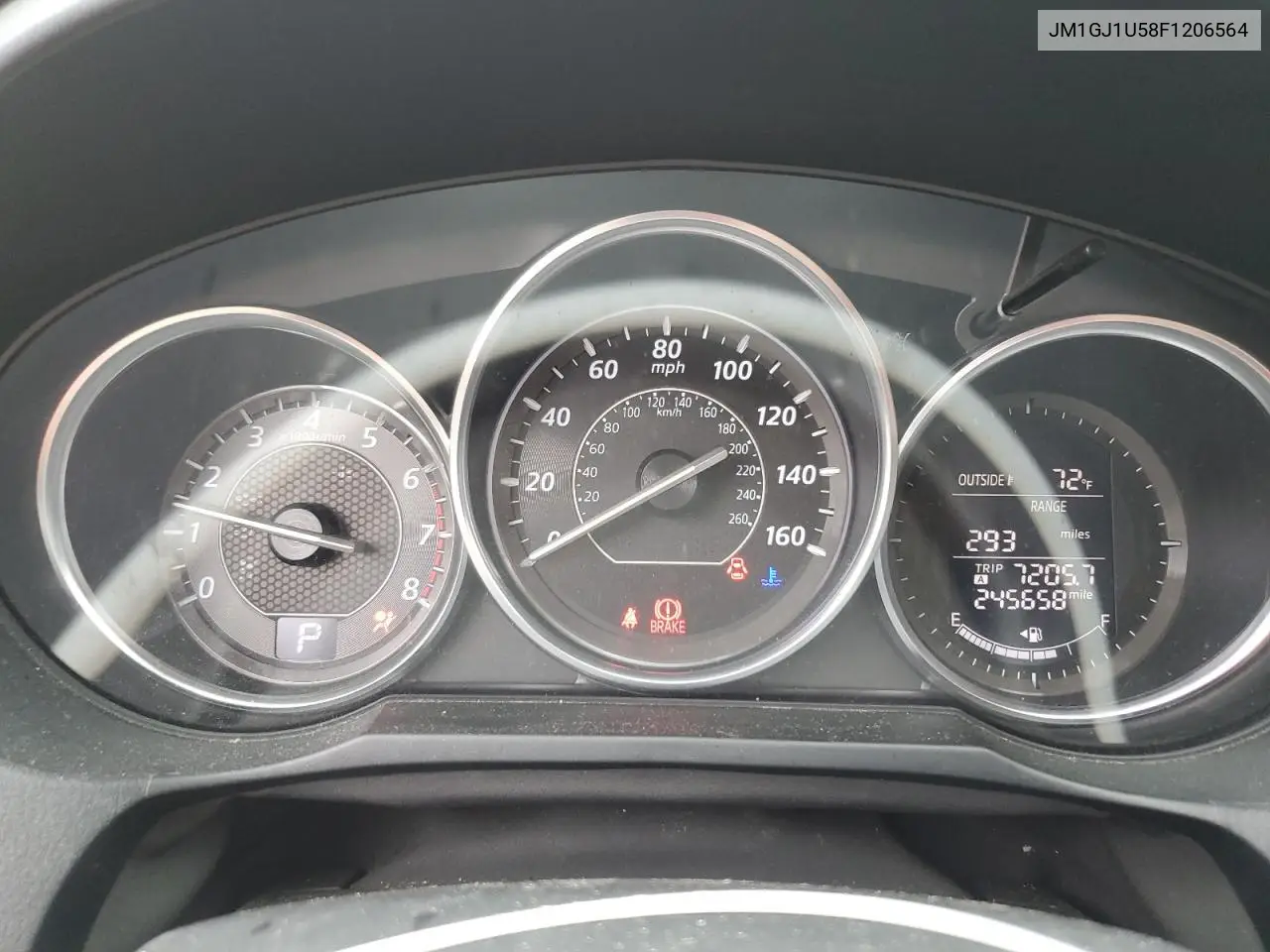 2015 Mazda 6 Sport VIN: JM1GJ1U58F1206564 Lot: 62739345