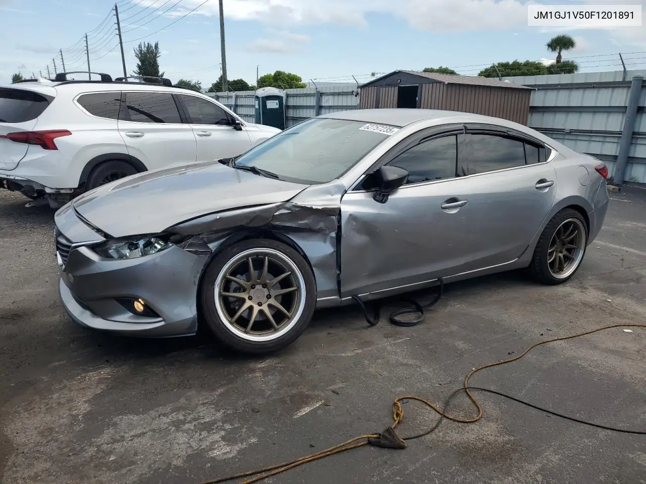 2015 Mazda 6 Touring VIN: JM1GJ1V50F1201891 Lot: 62757235