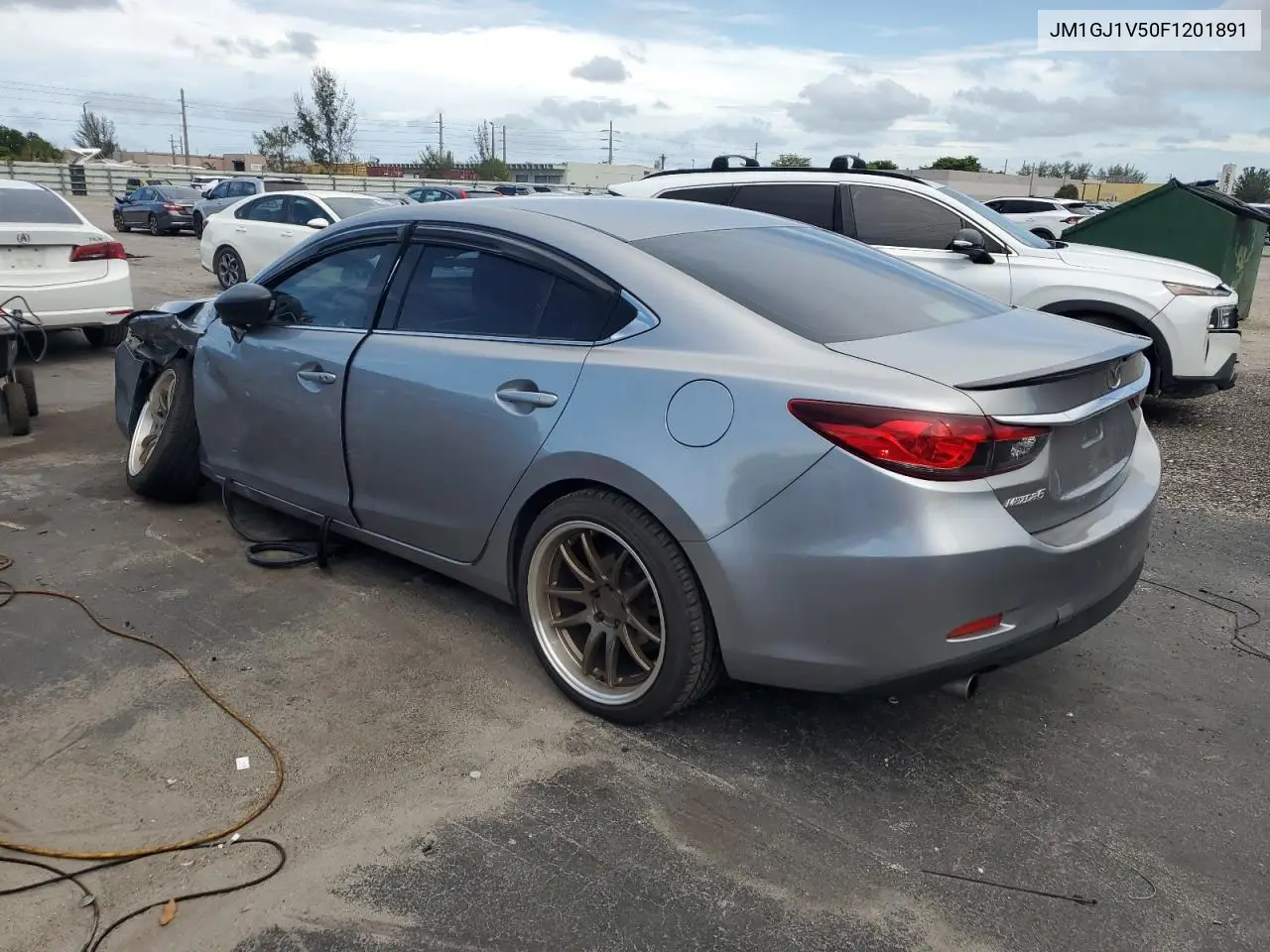 2015 Mazda 6 Touring VIN: JM1GJ1V50F1201891 Lot: 62757235